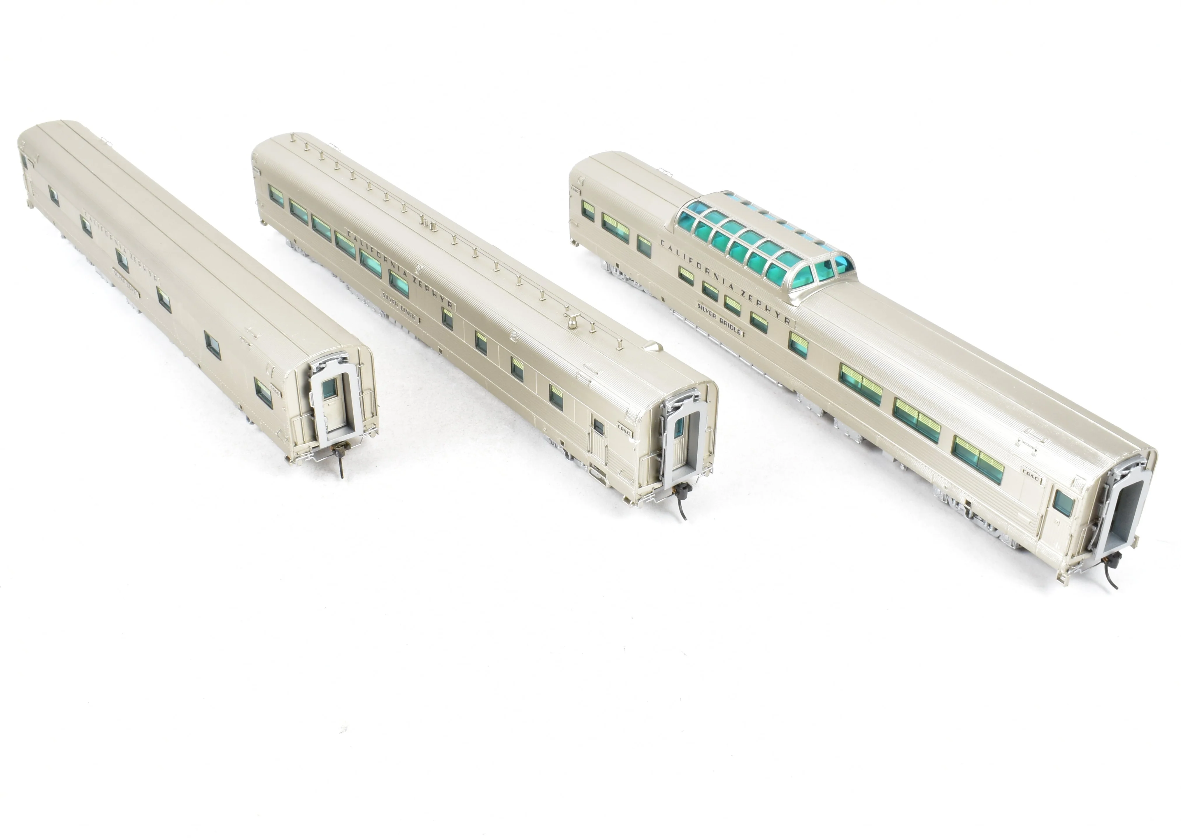 HO CON BLI - Broadway Limited Imports D&RGW, WP, CB&Q 11-Car California Zephyr Mixed Set - Image 17