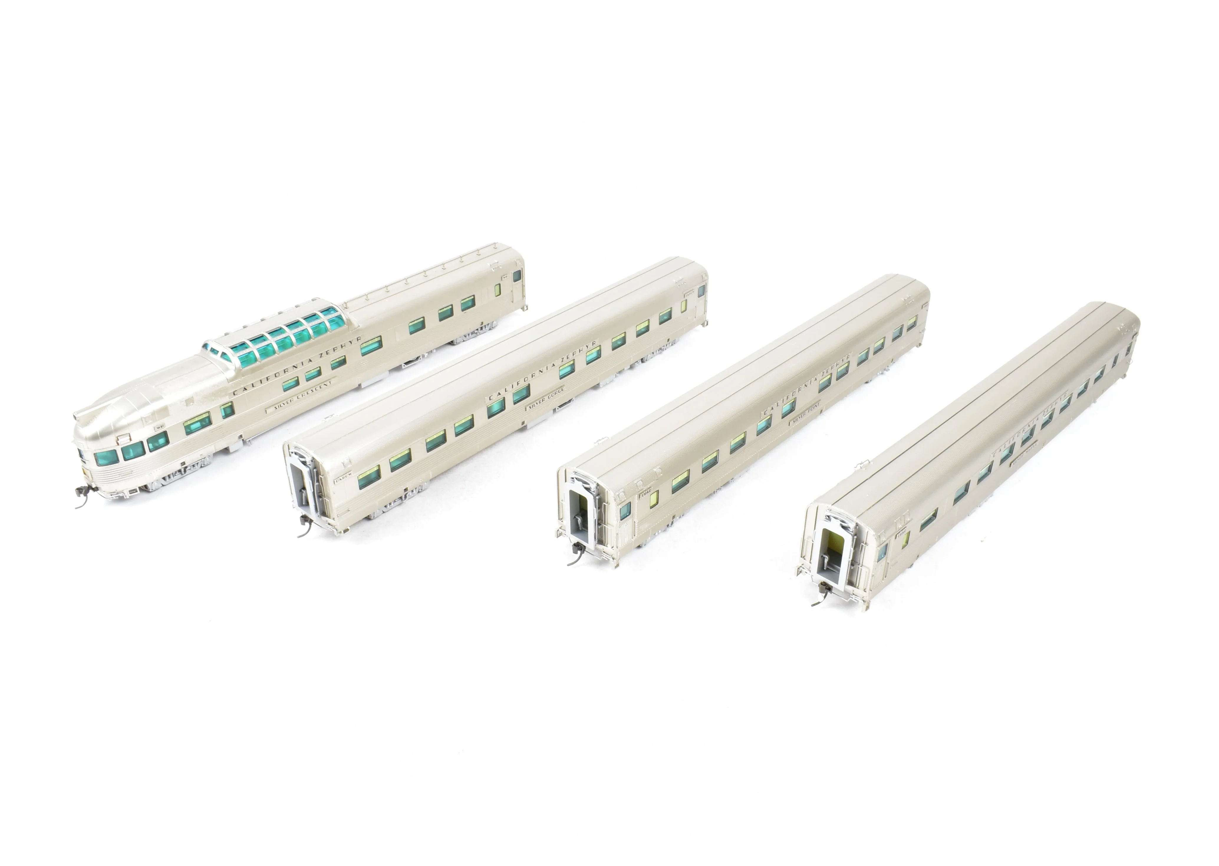 HO CON BLI - Broadway Limited Imports D&RGW, WP, CB&Q 11-Car California Zephyr Mixed Set - Image 27