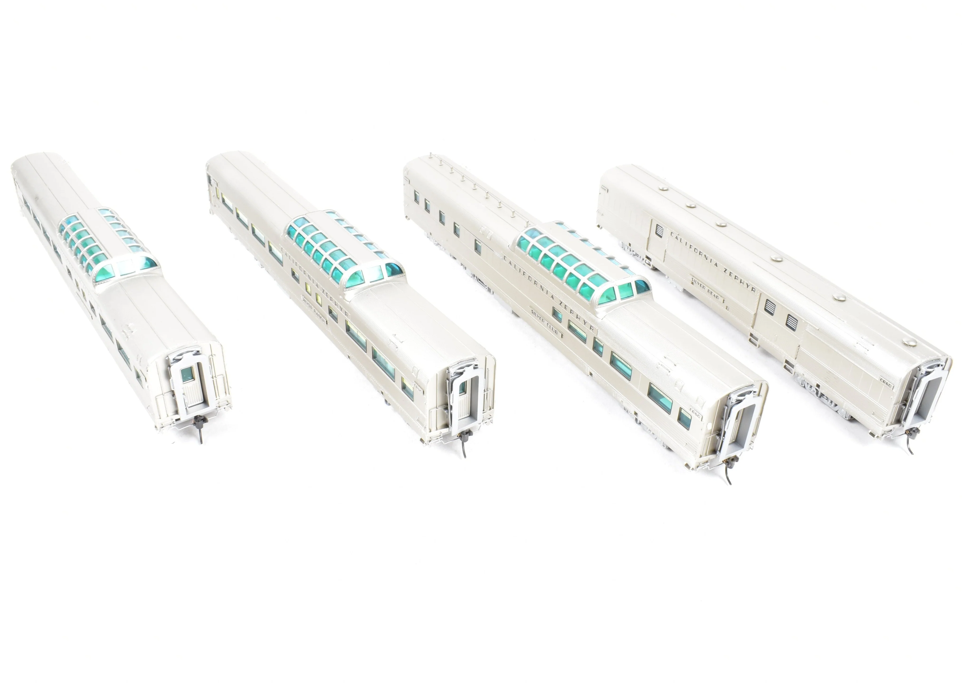 HO CON BLI - Broadway Limited Imports D&RGW, WP, CB&Q 11-Car California Zephyr Mixed Set - Image 6