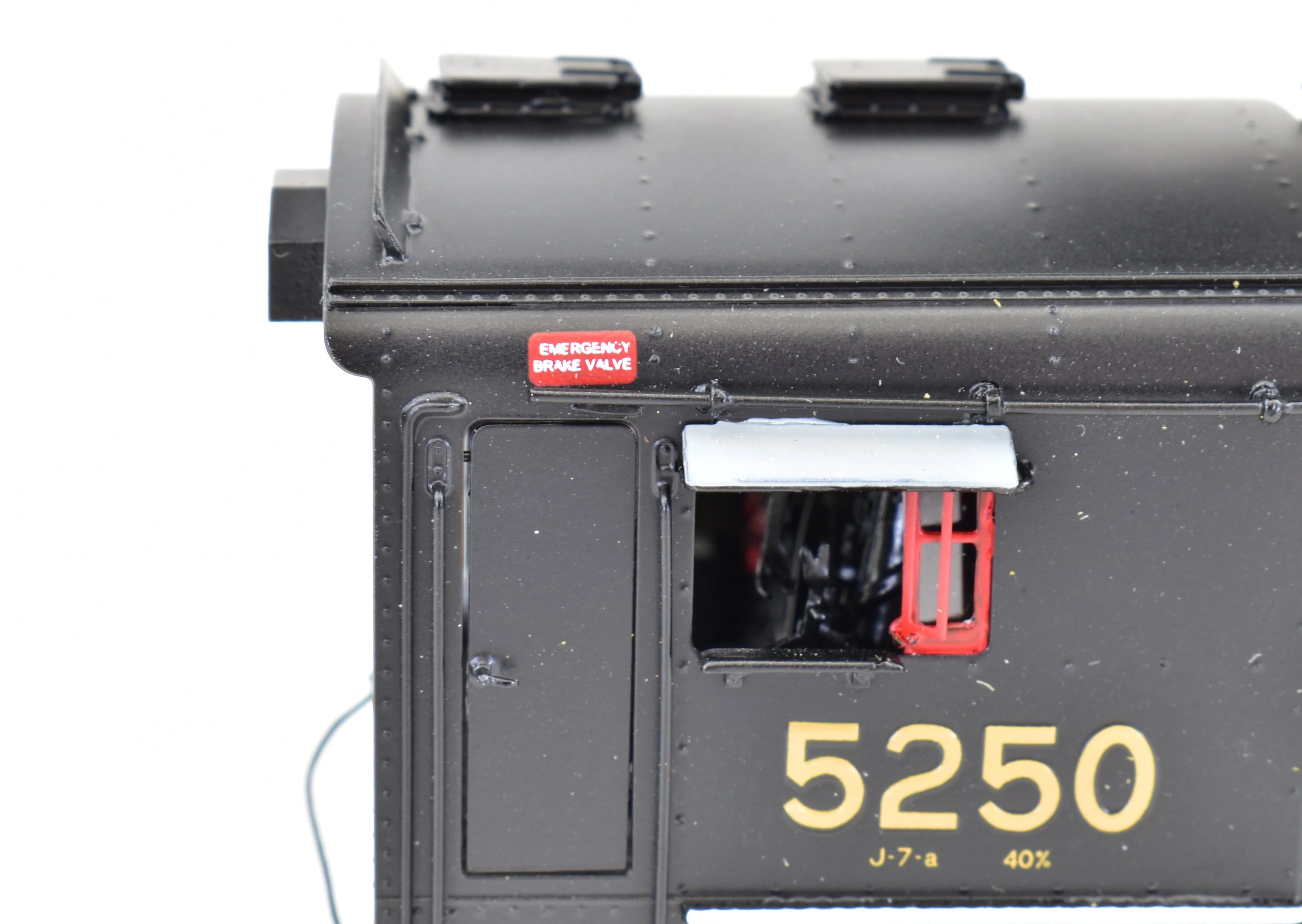 HO Brass CON DVP - Division Point CNR - Canadian National Railway Class J-7-a 4-6-2 FP #5250 - Image 9