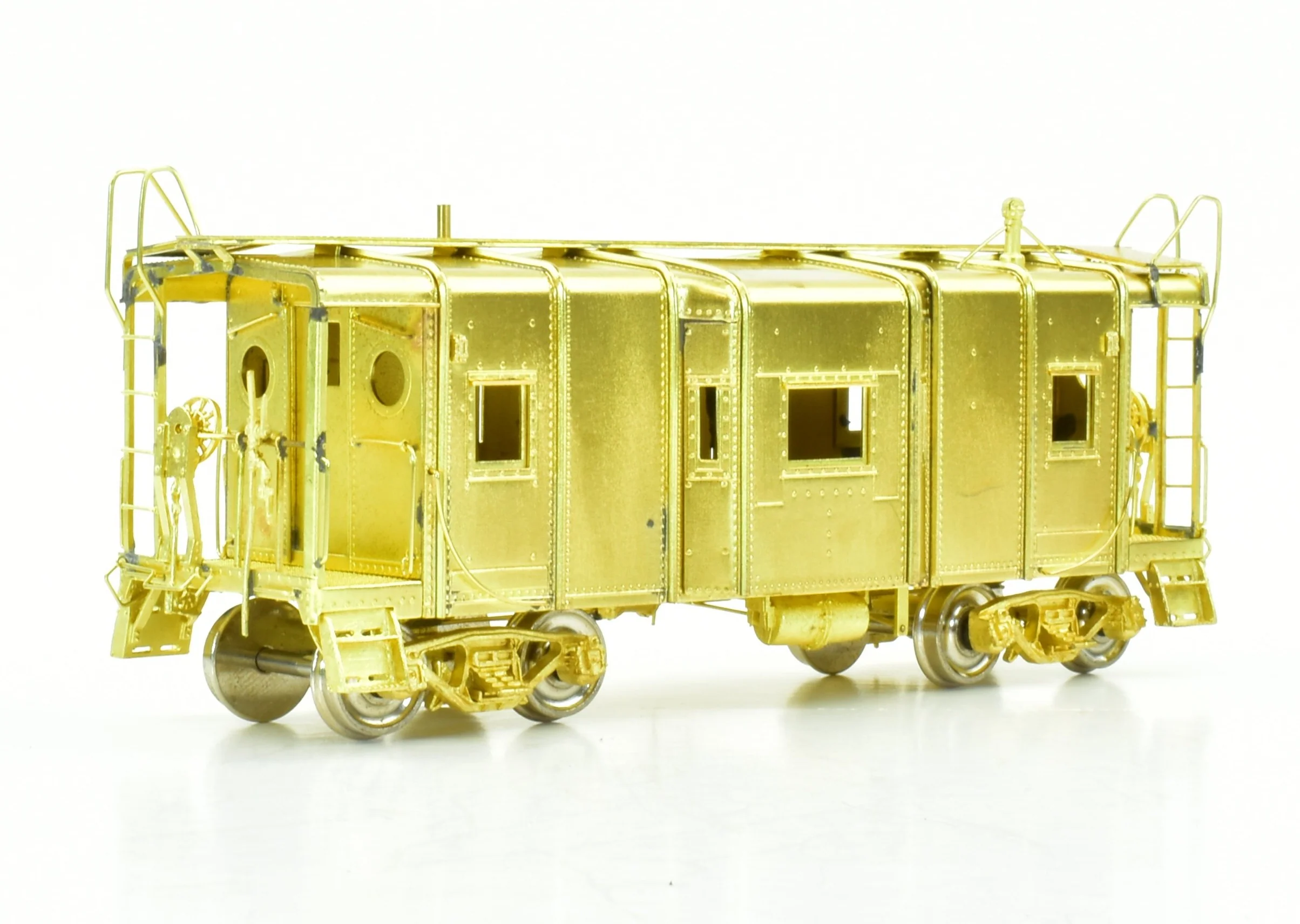 HO Brass OMI - Overland Models, Inc. B&O - Baltimore & Ohio I-5 Bay Window Caboose - Image 6