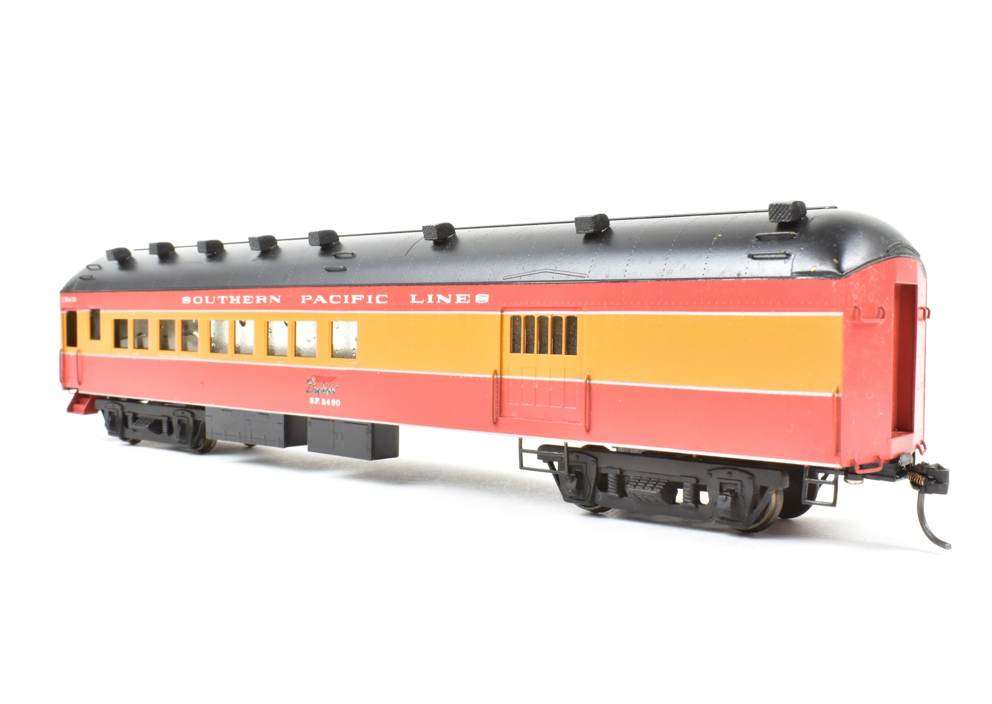 HO Brass S. Soho & Co. SP - Southern Pacific Harriman Combine CP "Daylight" No. 2490 - Image 5