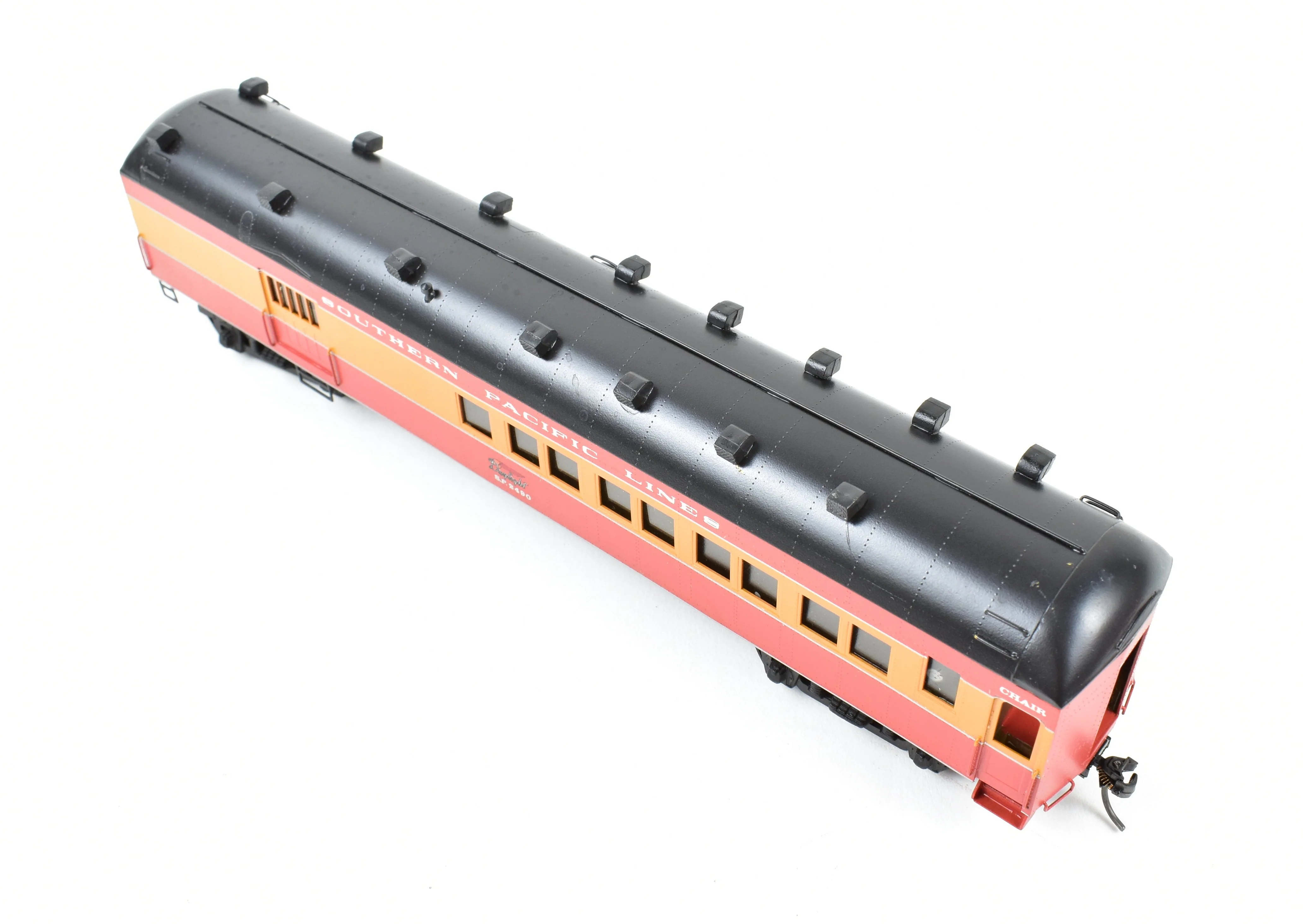 HO Brass S. Soho & Co. SP - Southern Pacific Harriman Combine CP "Daylight" No. 2490 - Image 7