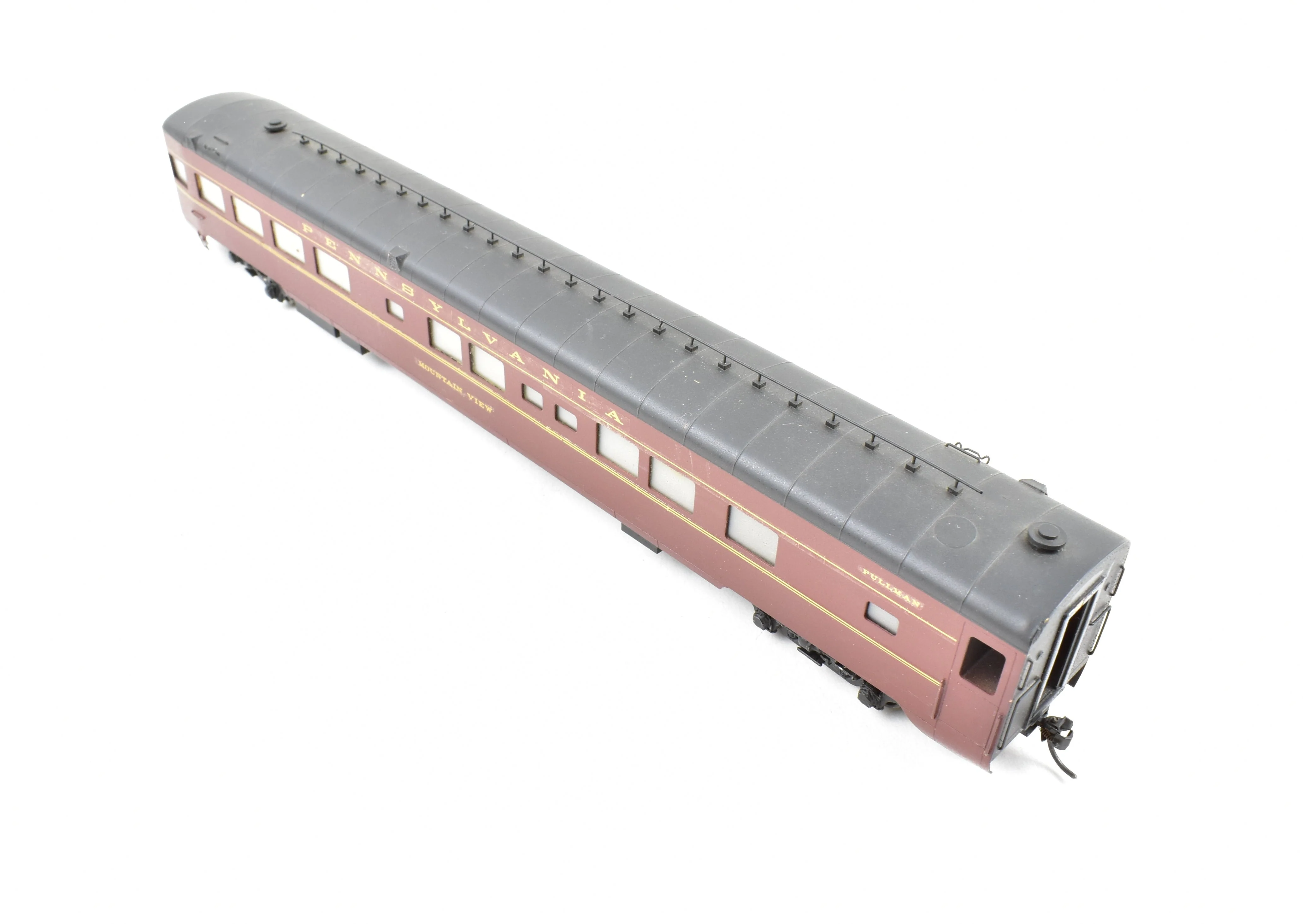 HO Brass Soho PRR - Pennsylvania Railroad View Series Observation 2MB, 1 DR, Lounge CP - Image 6