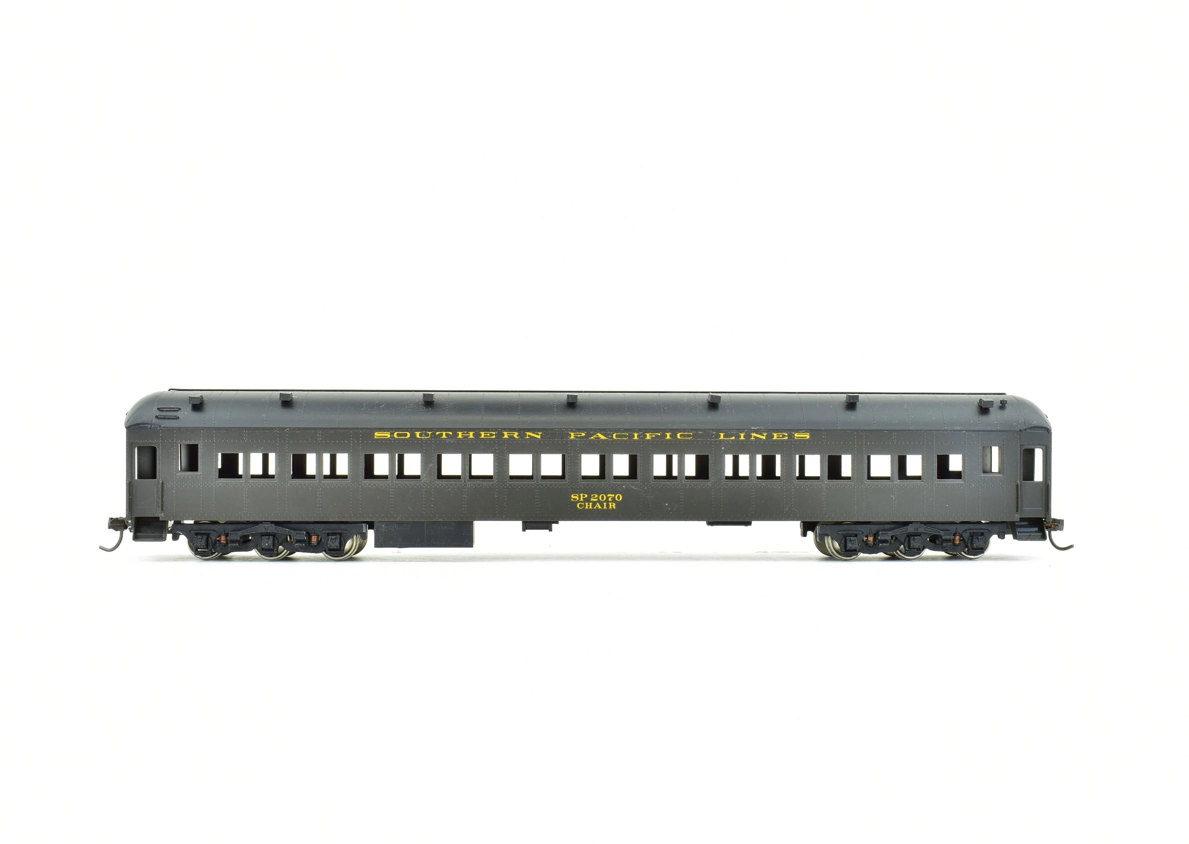 HO Brass Soho SP - Southern Pacific 79' Rebuilt Coach Custom Painted - Image 4