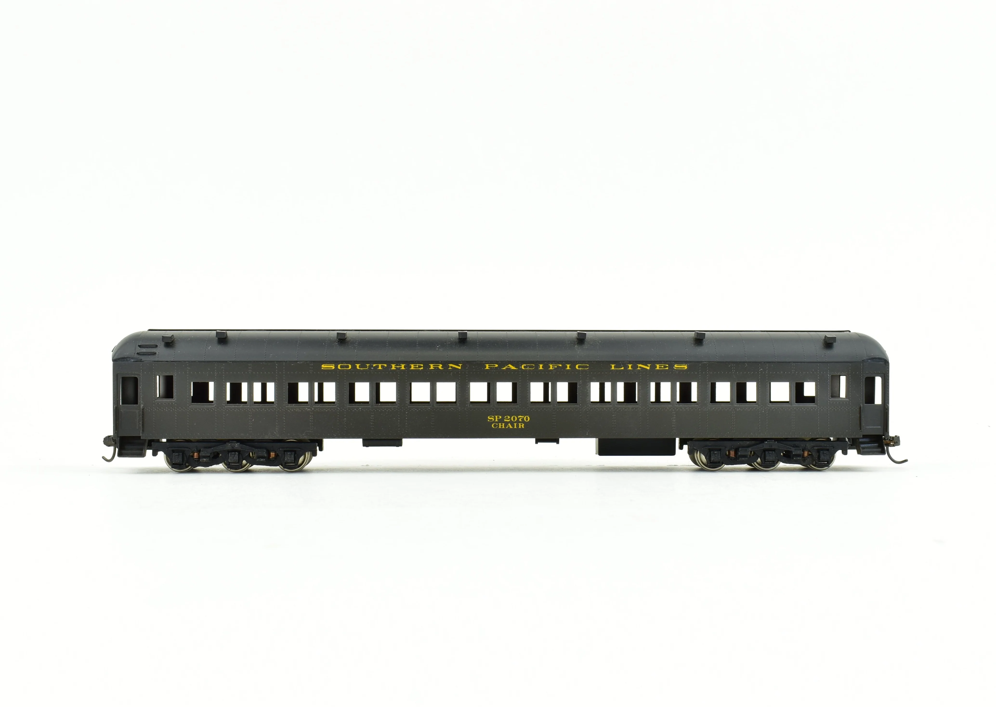 HO Brass Soho SP - Southern Pacific 79' Rebuilt Coach Custom Painted - Image 5