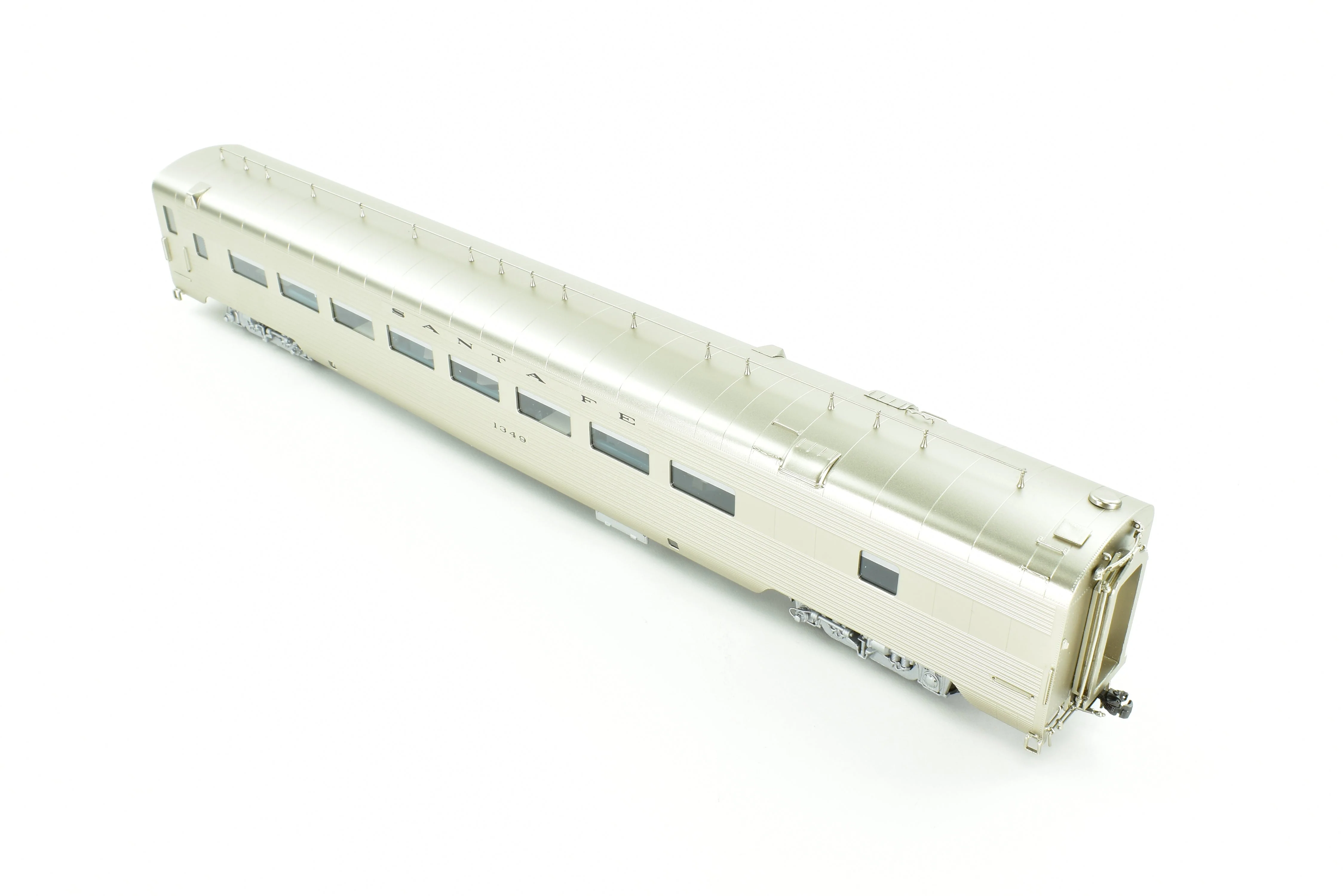 HO Brass CON TCY - The Coach Yard  No. 1209.1 ATSF - Santa Fe 1947 Pullman Lightweight Bar Lounge FP No. 1349 - Image 12