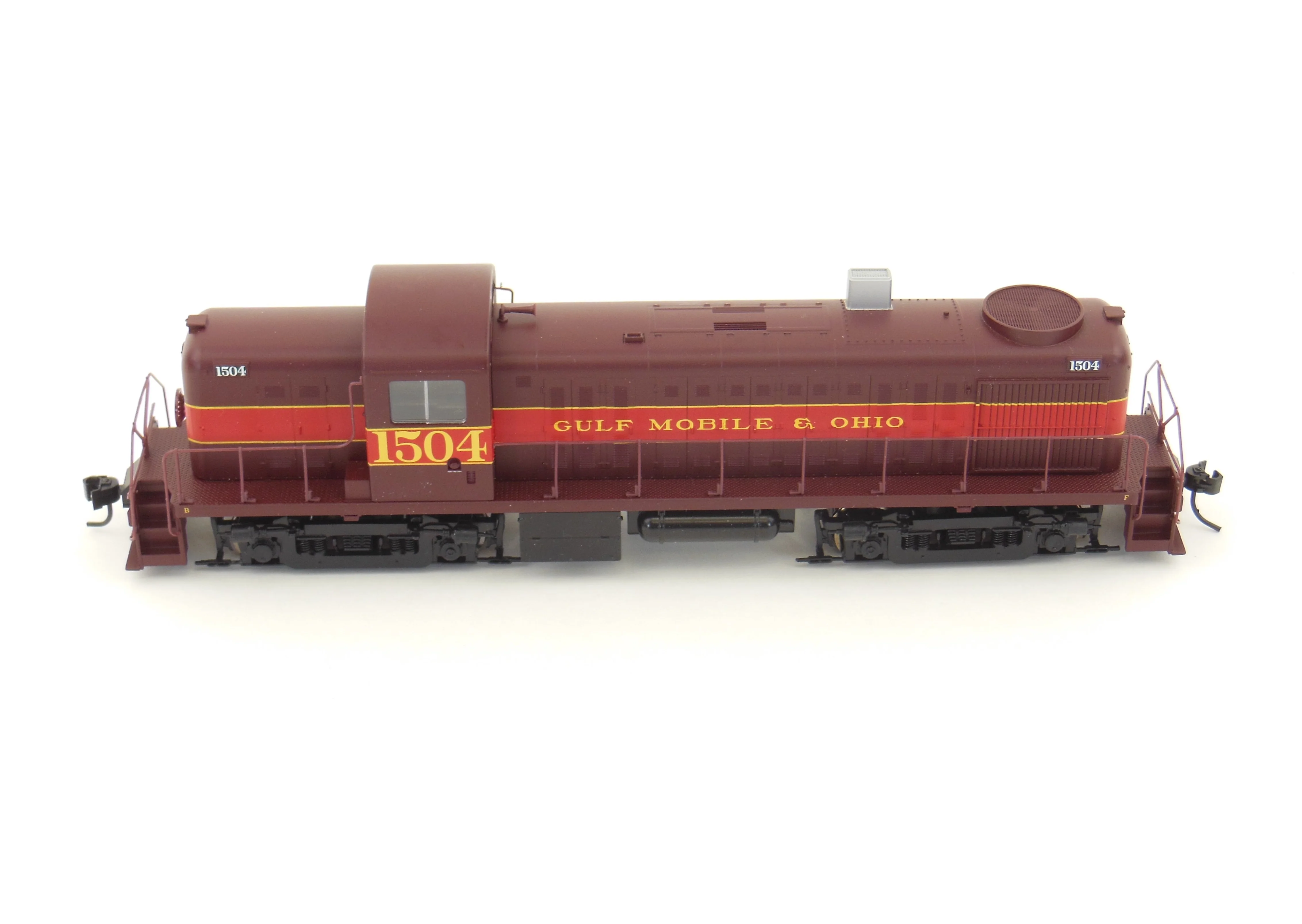 HO Life-Like Proto 1000 GM&O - Gulf Mobile & Ohio #1504 Alco RS2 Locomotive - Image 3
