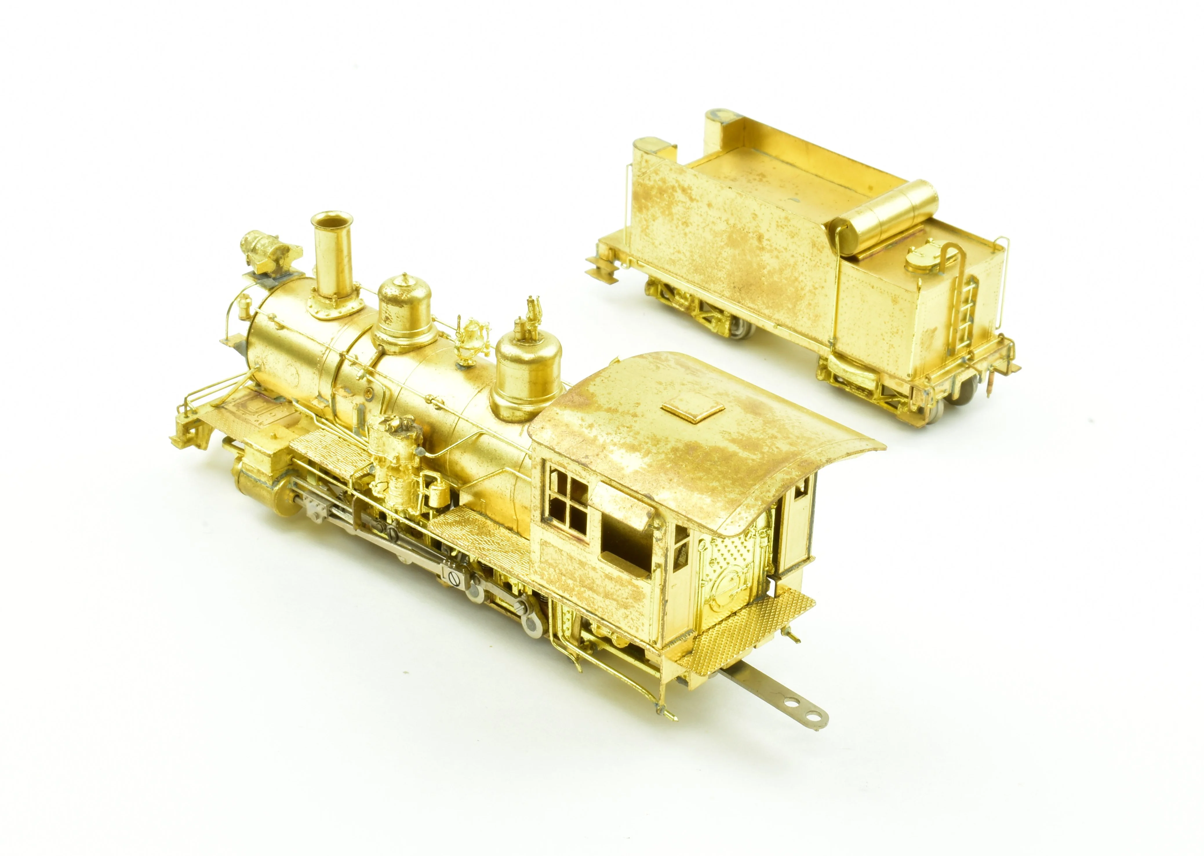 HOn3 Brass Westside Model Co. D&RGW - Denver & Rio Grande Western C-25 2-8-0 #375 - Image 7