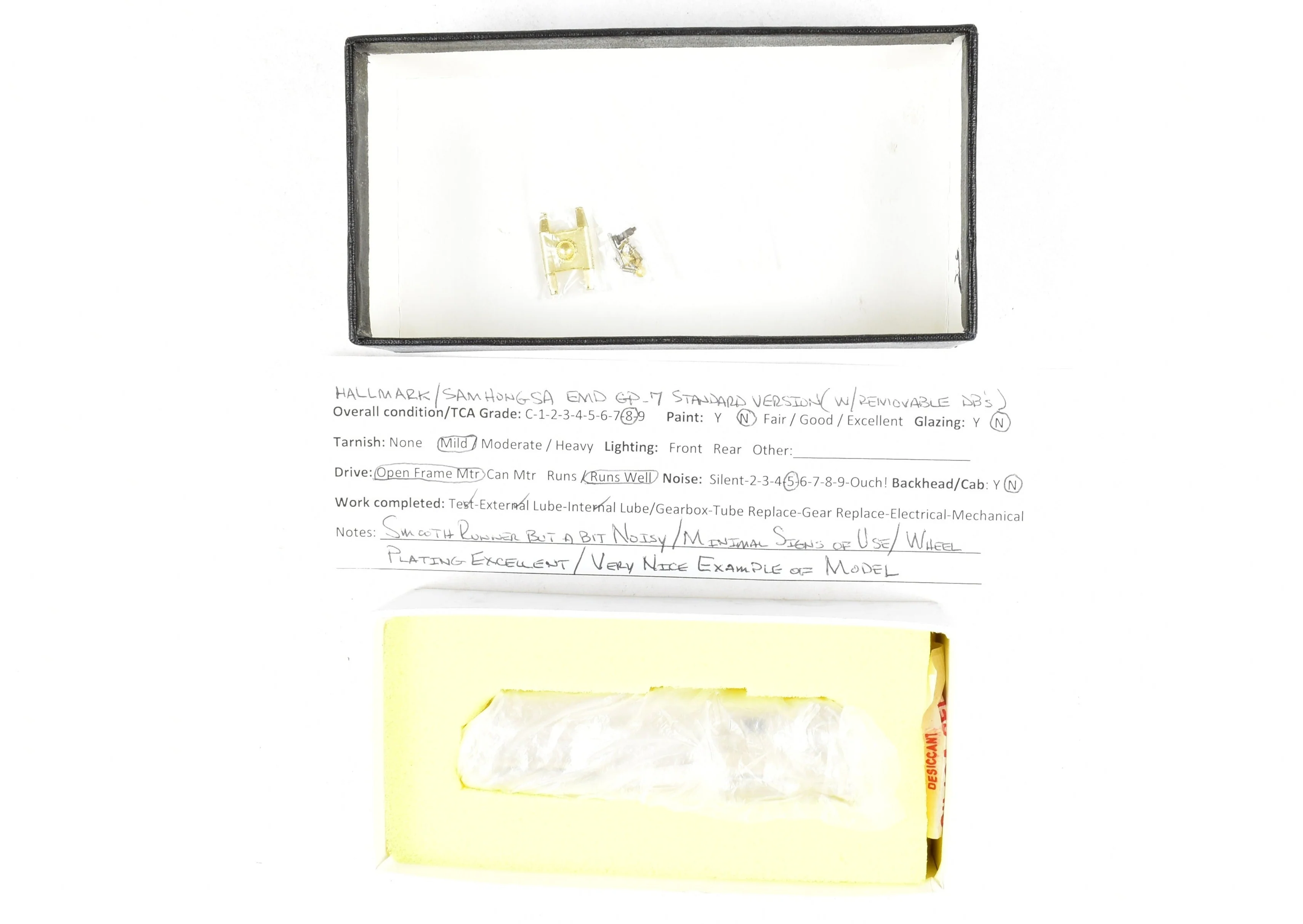 N Brass Hallmark Models Various Roads EMD GP-7 Standard Version with Removable Dynamic Brakes - Image 15