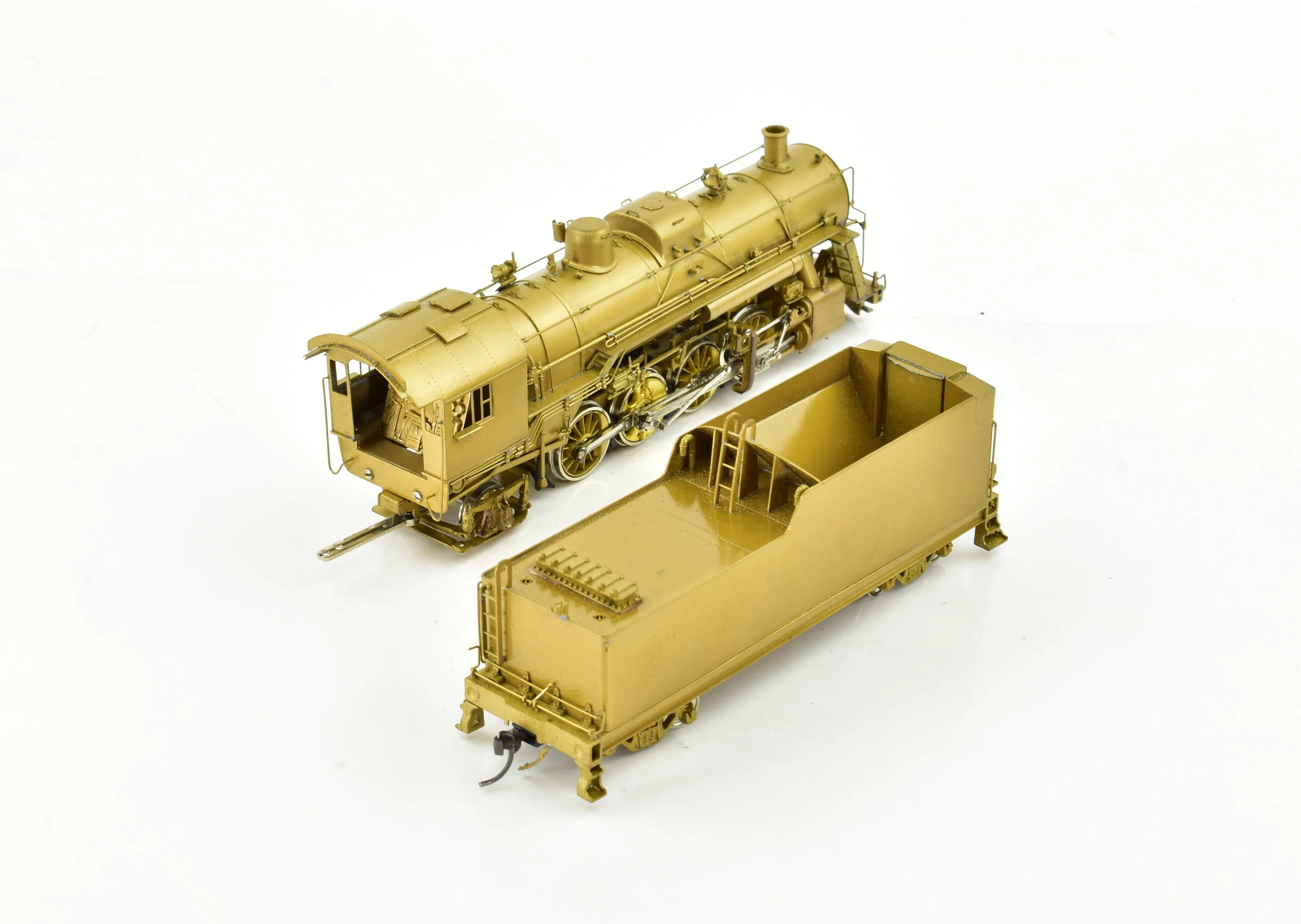 HO Brass Alco Models IC - Illinois Central  2-8-2 Mikado with Rebuilt Drive - Image 10