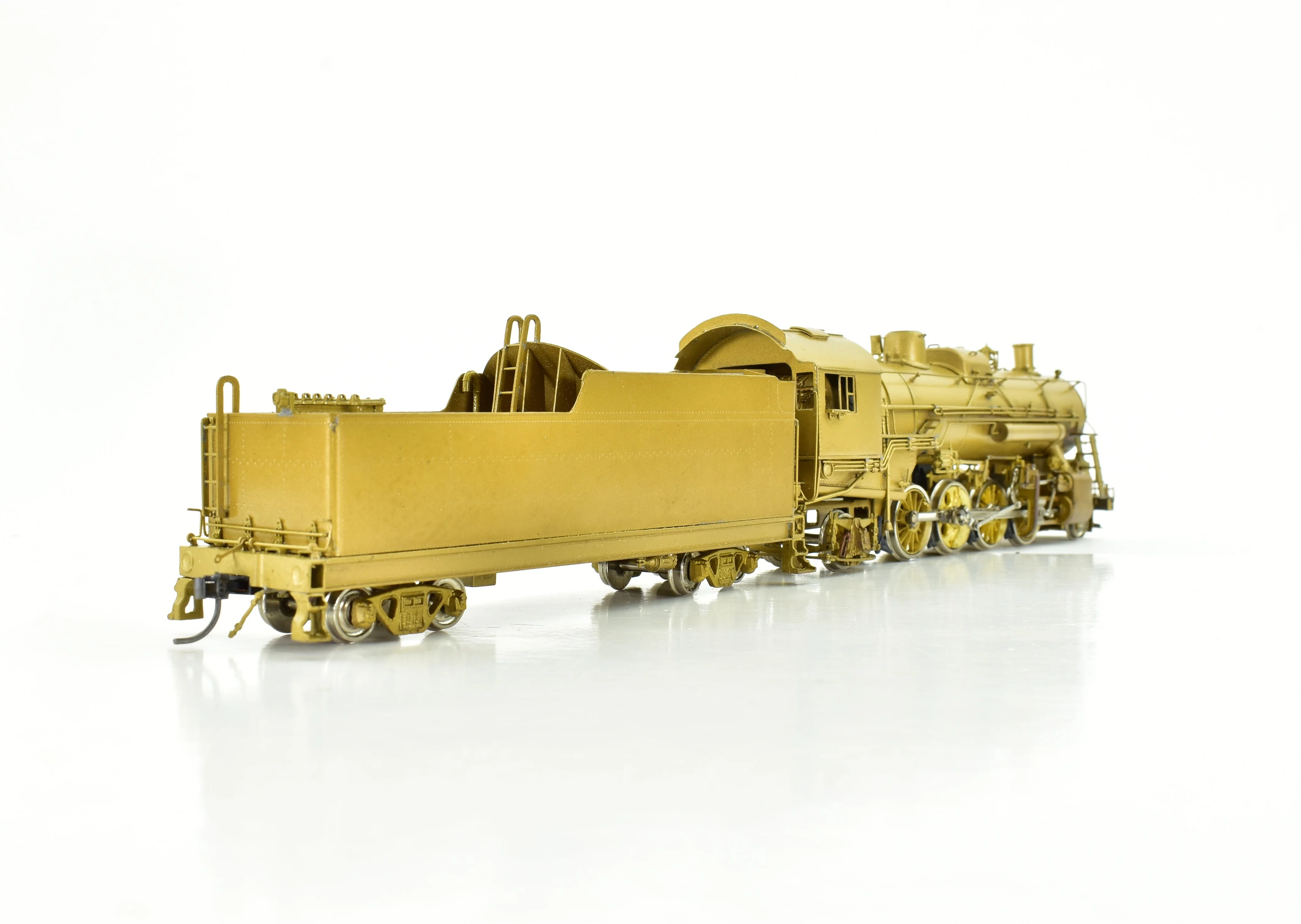 HO Brass Alco Models IC - Illinois Central  2-8-2 Mikado with Rebuilt Drive - Image 5