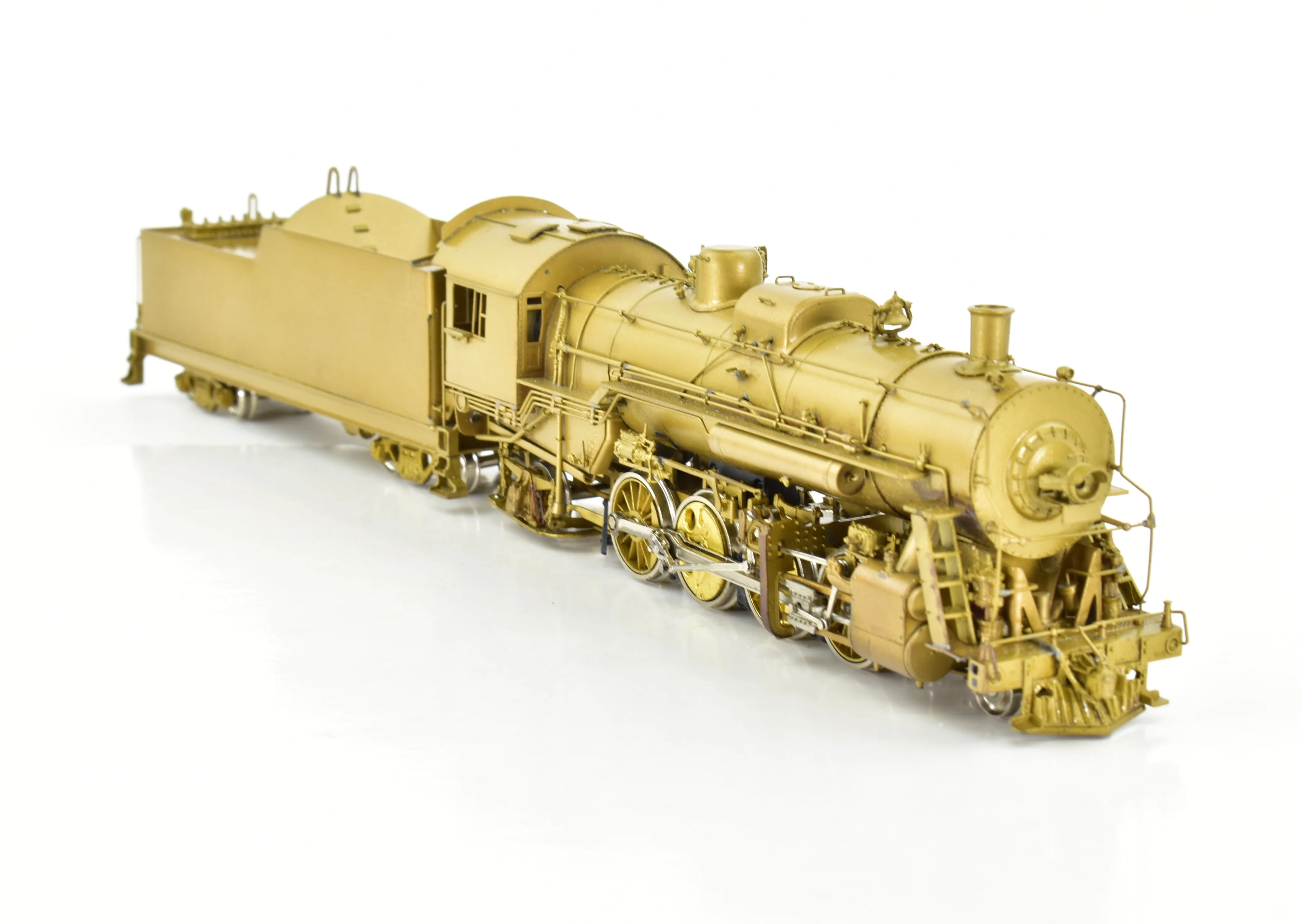 HO Brass Alco Models IC - Illinois Central  2-8-2 Mikado with Rebuilt Drive - Image 6