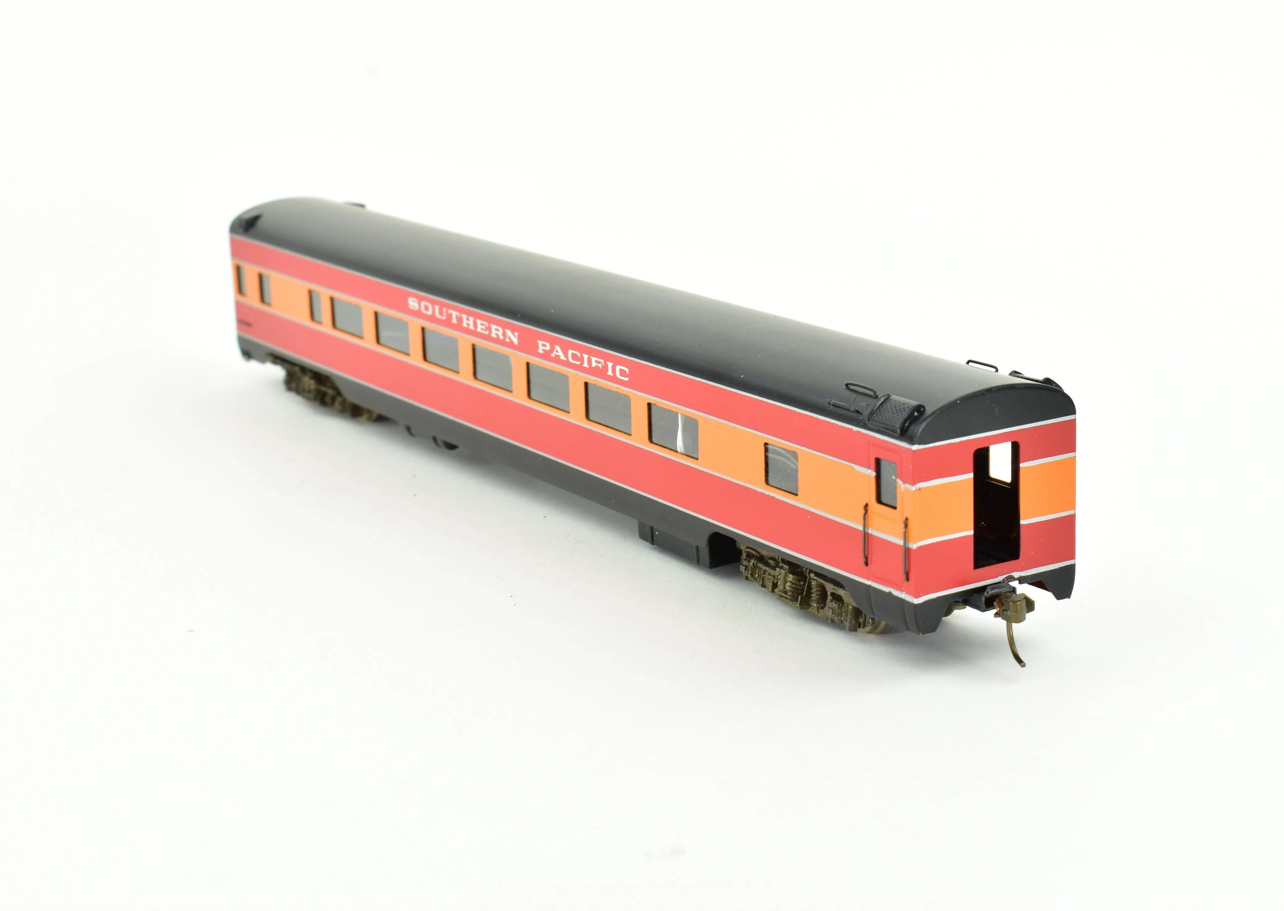 HO Brass Balboa SP - Southern Pacific "Daylight" Coach Factory Painted - Image 6