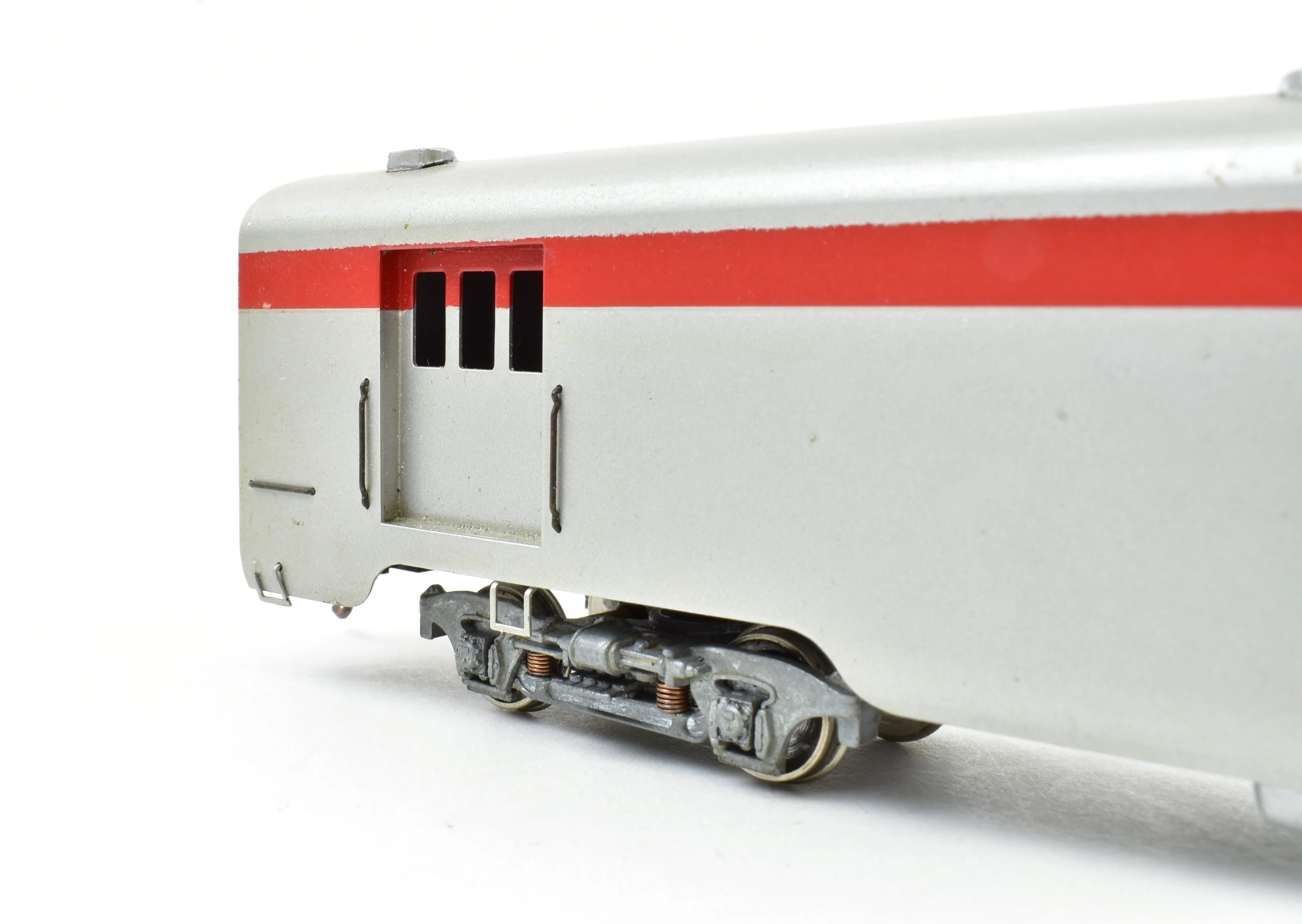 HO Brass Balboa SP - Southern Pacific Postal Baggage RPO Car Factory Painted Aluminum - Image 12
