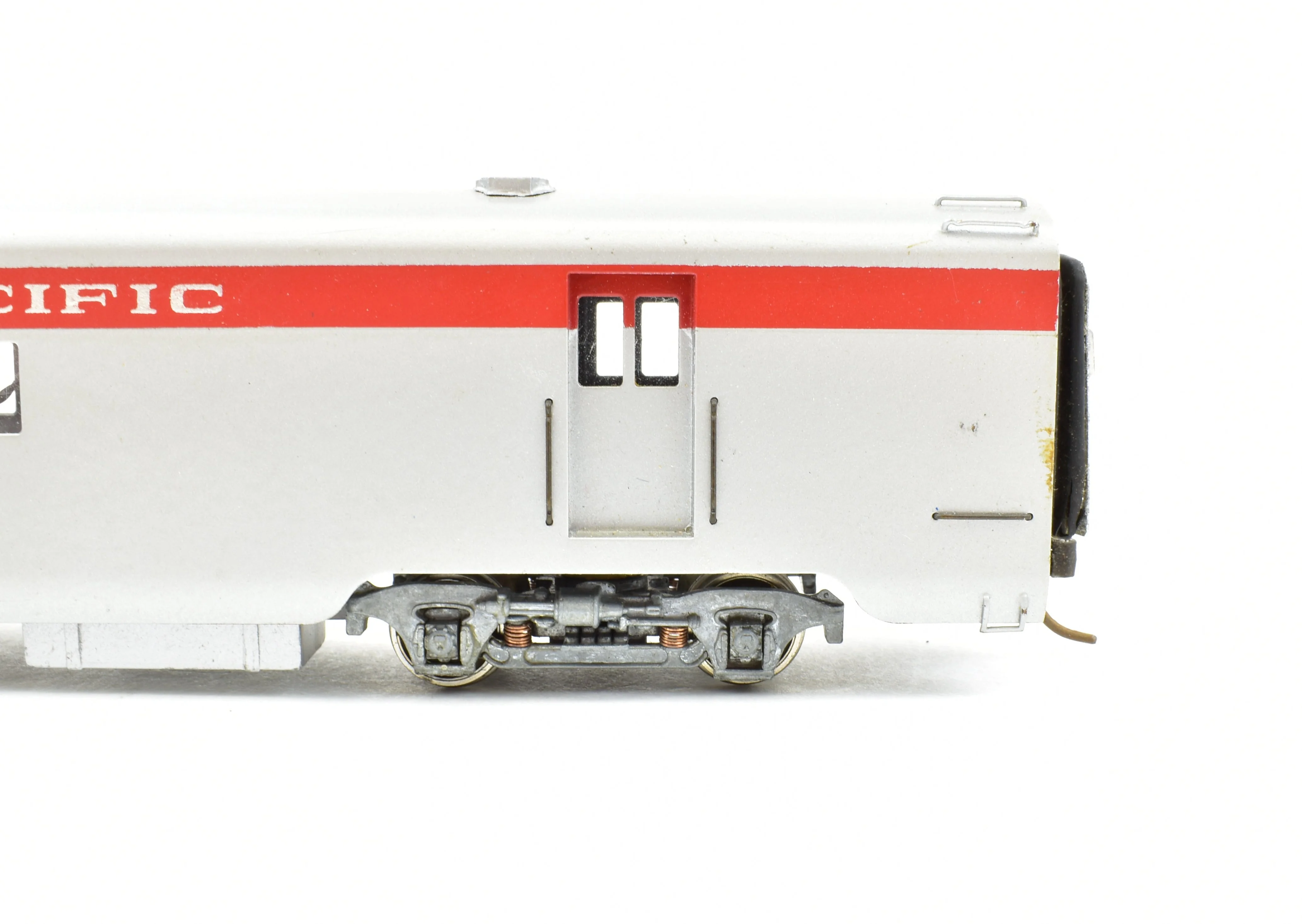 HO Brass Balboa SP - Southern Pacific Postal Baggage RPO Car Factory Painted Aluminum - Image 13