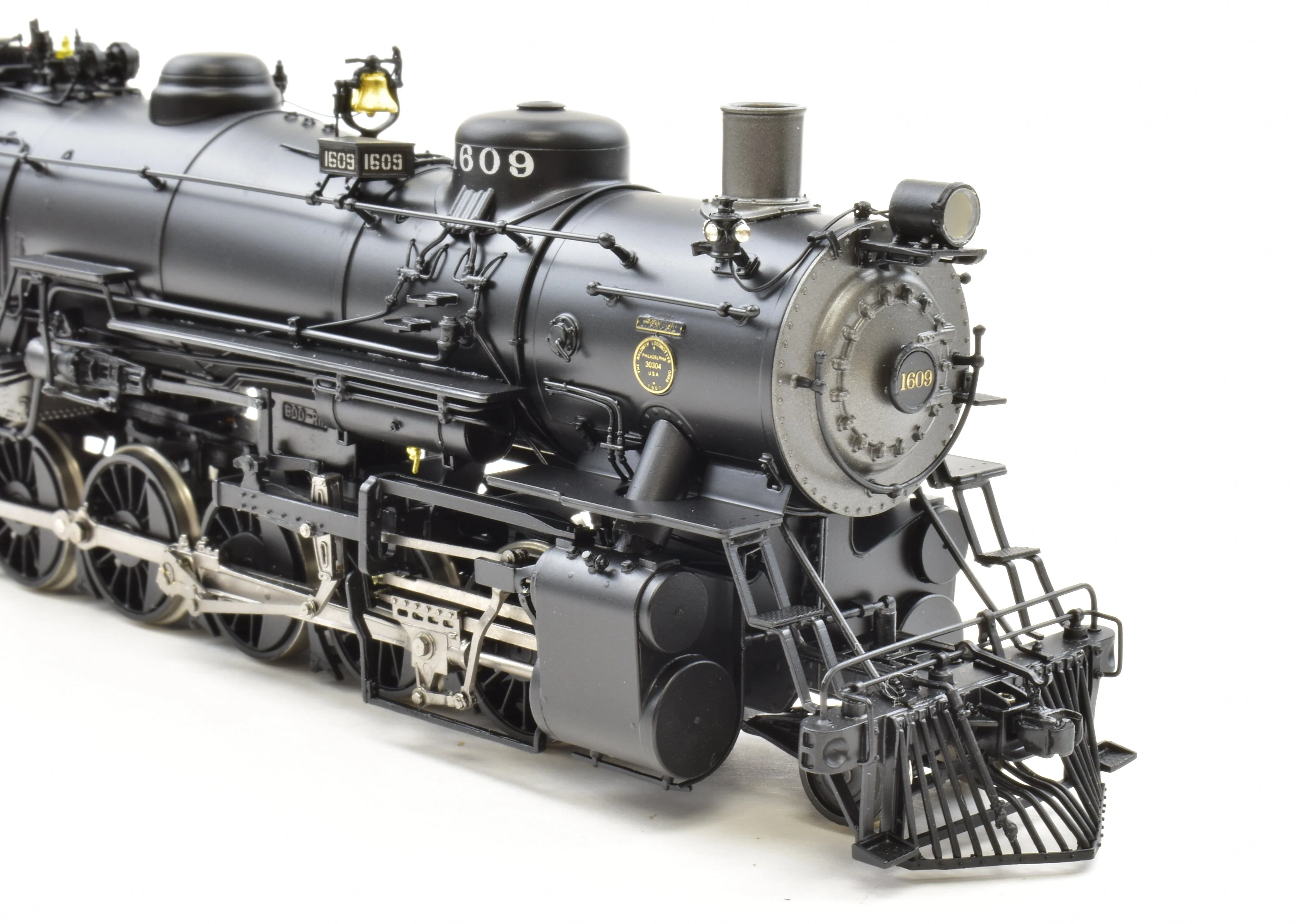 HO Brass CON DVP - Division Point ATSF - Santa Fe 2-10-2 Factory Painted #1609 - Image 13