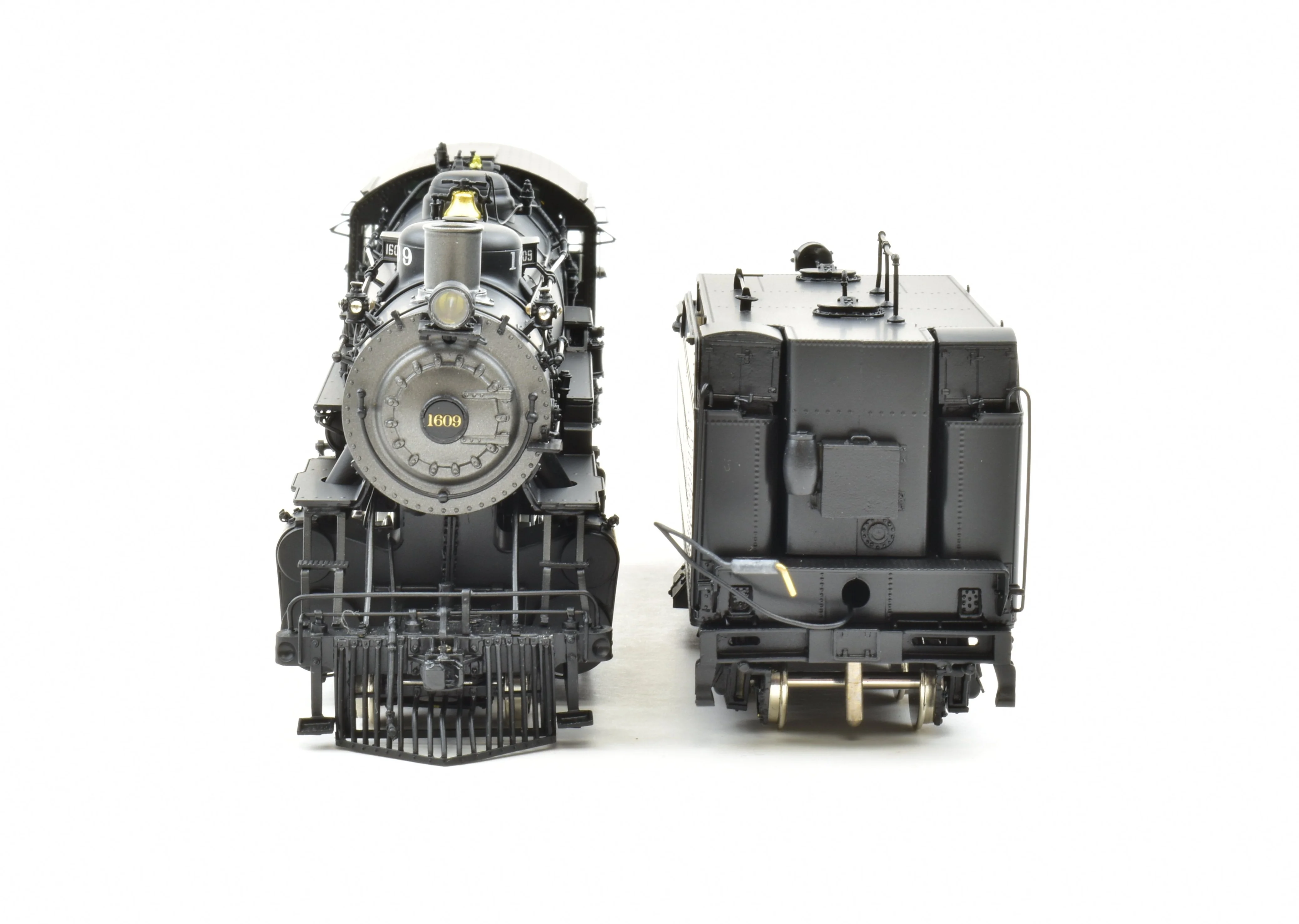 HO Brass CON DVP - Division Point ATSF - Santa Fe 2-10-2 Factory Painted #1609 - Image 9