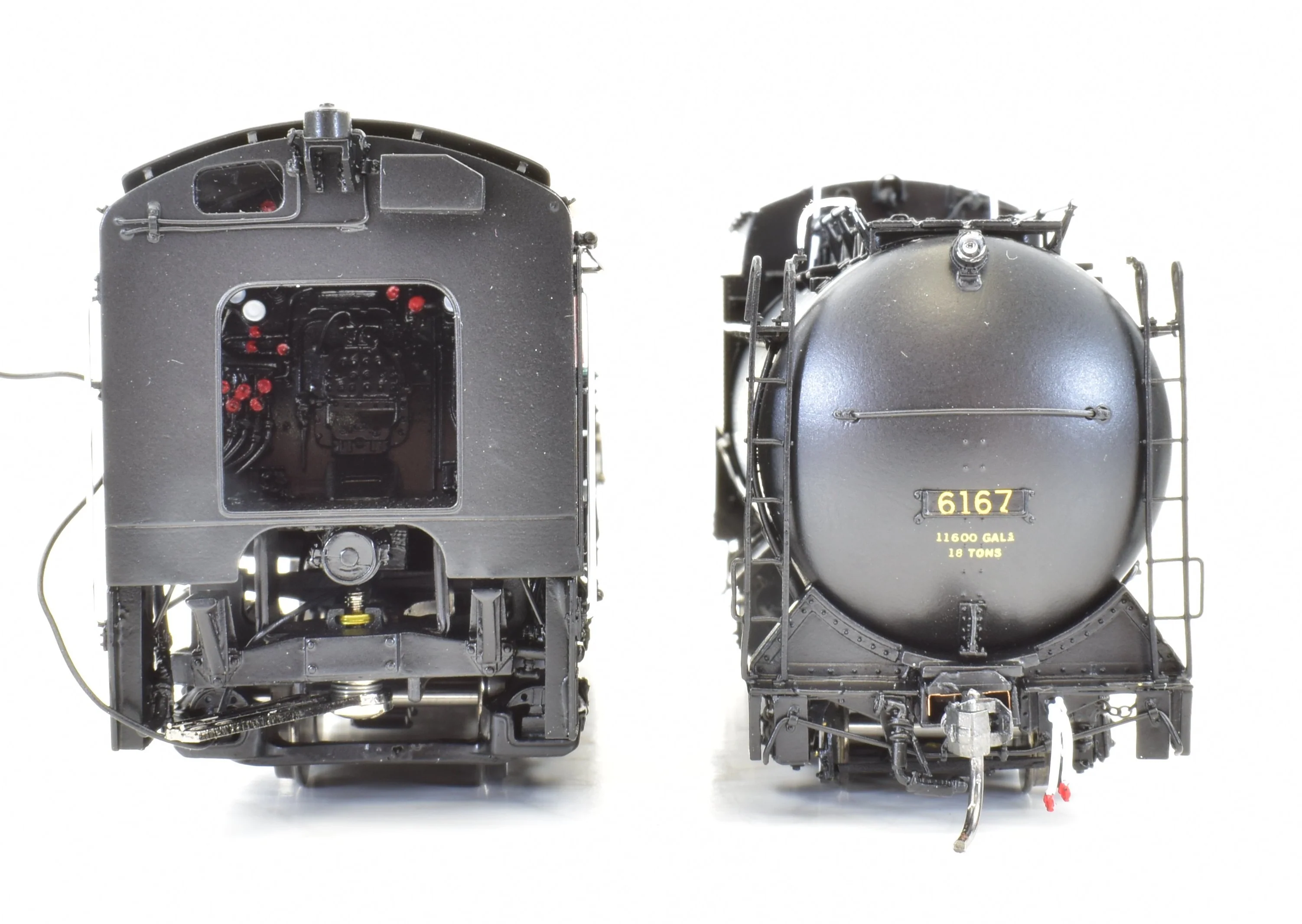 HO Brass CON DVP - Division Point CNR - Canadian National Railway Class U-2-e  4-8-4 FP #6167 - Image 9