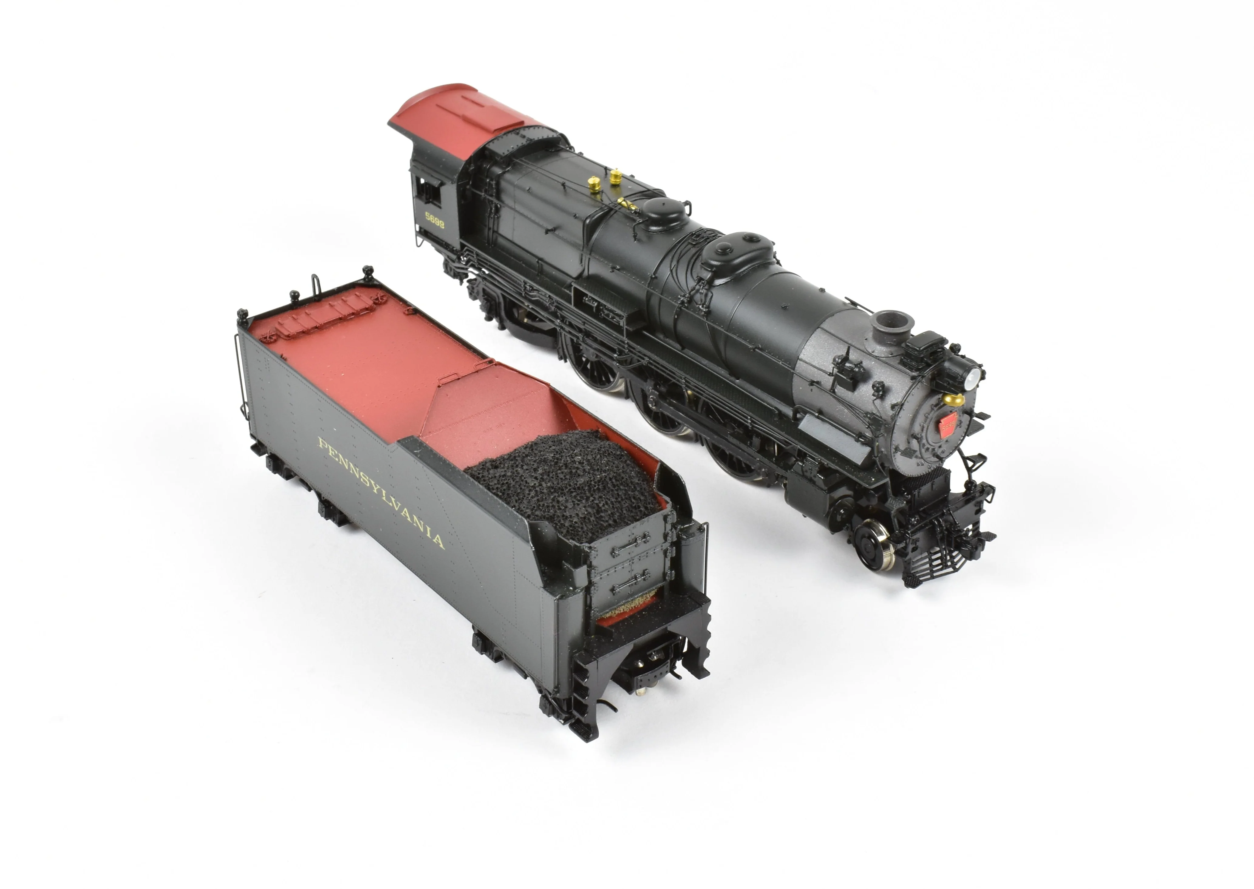 HO Brass CON Key Imports PRR - Pennsylvania Railroad K-5 4-6-2 Pacific FP No. 5699 With Caprotti Valve Gear - Image 7