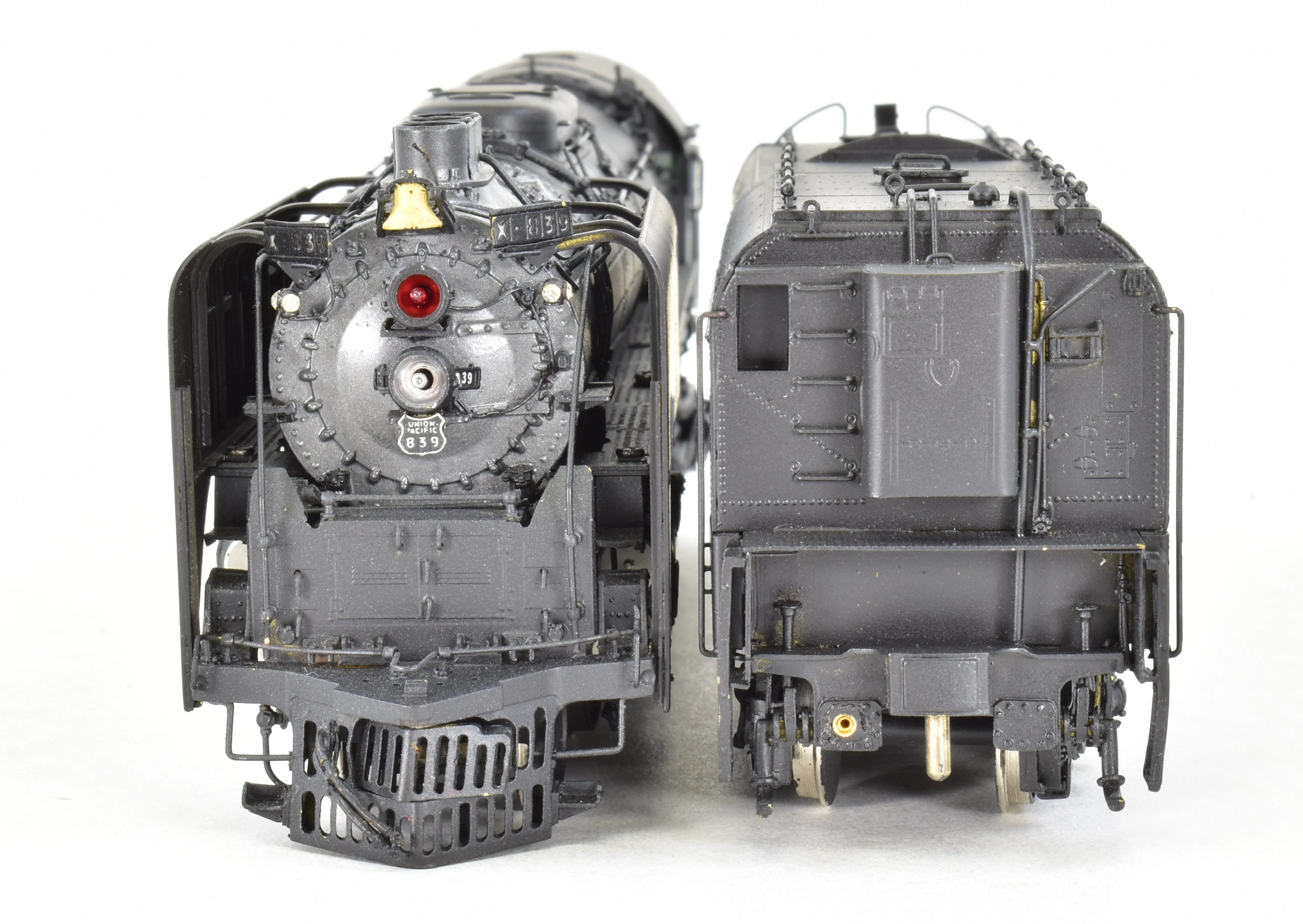 HO Brass CON OMI - Overland Models Inc. UP - Union Pacific FEF-3 4-8-4 Custom Painted No. 839 With Triple Stack - Image 11