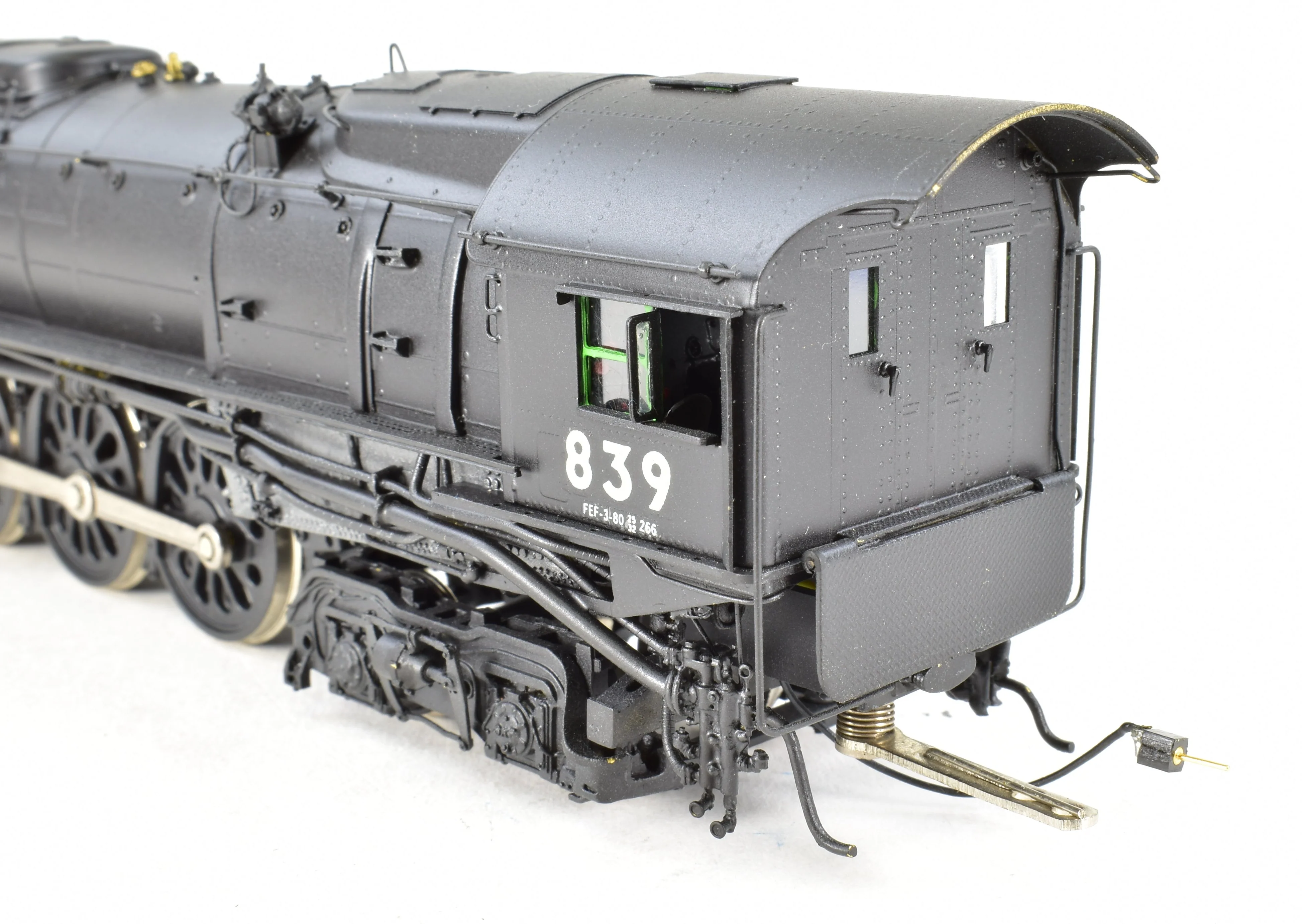 HO Brass CON OMI - Overland Models Inc. UP - Union Pacific FEF-3 4-8-4 Custom Painted No. 839 With Triple Stack - Image 18