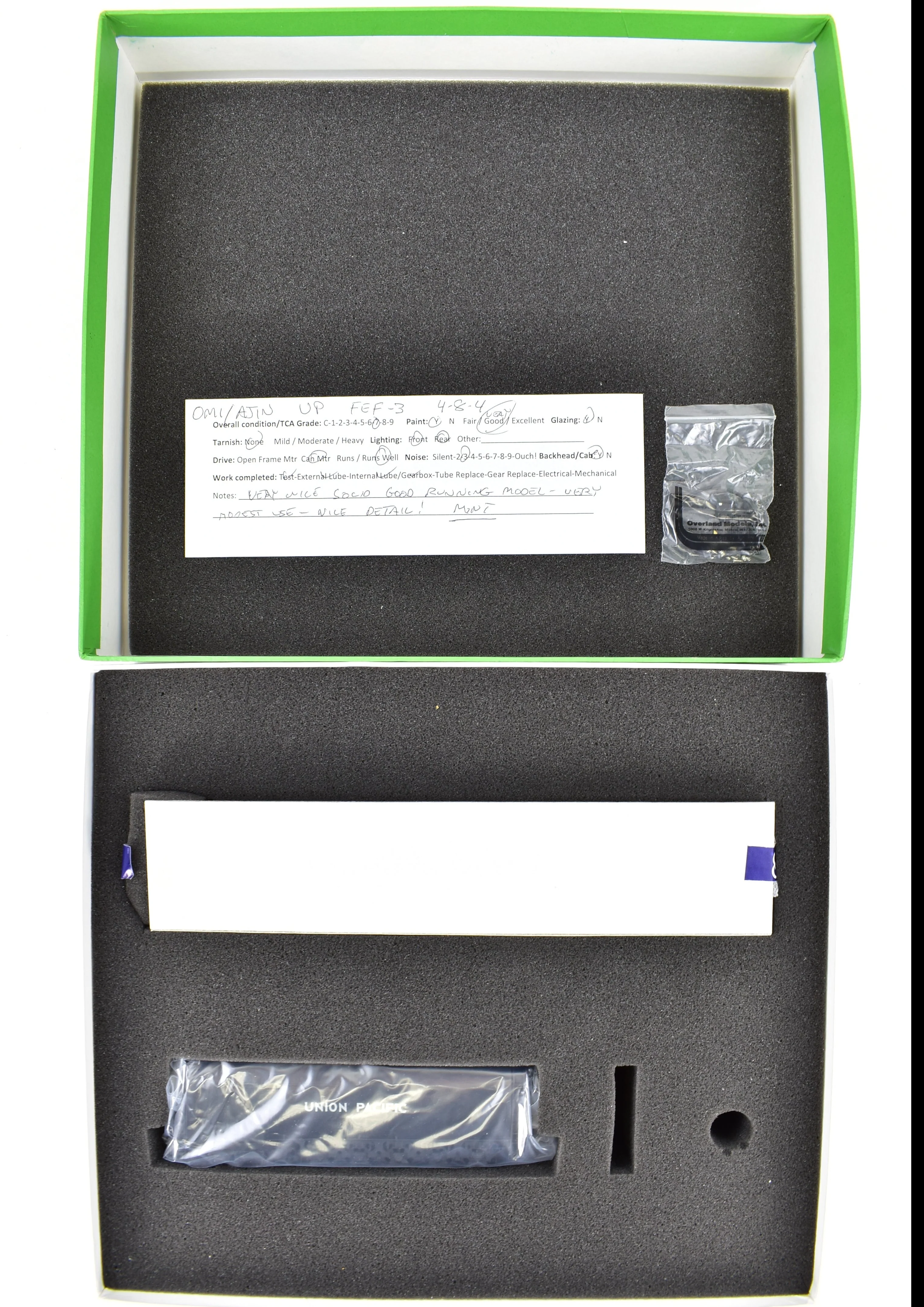 HO Brass CON OMI - Overland Models Inc. UP - Union Pacific FEF-3 4-8-4 Custom Painted No. 839 With Triple Stack - Image 26