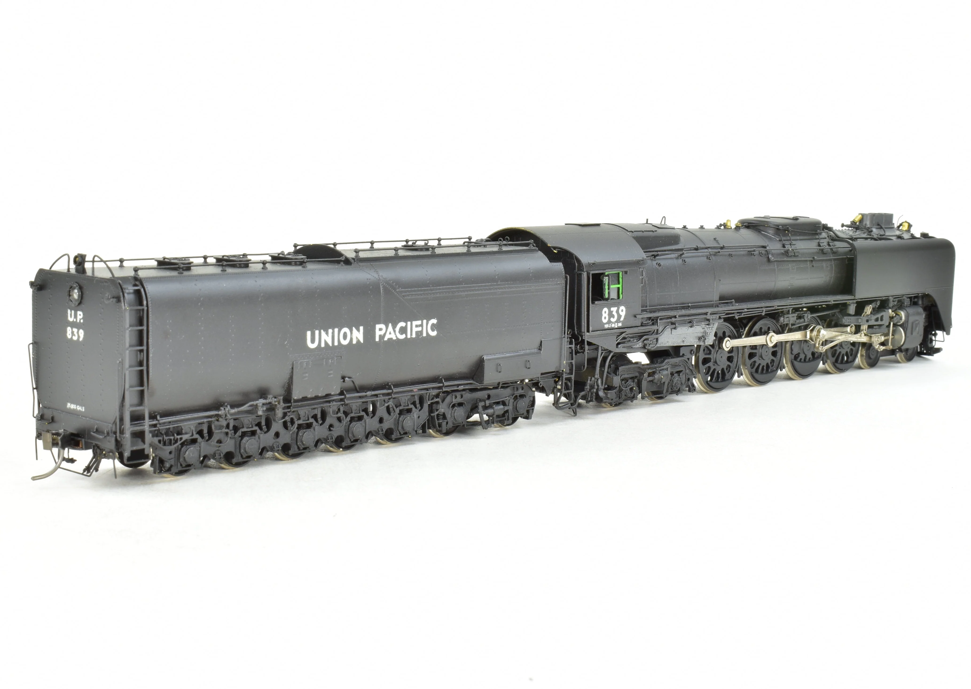 HO Brass CON OMI - Overland Models Inc. UP - Union Pacific FEF-3 4-8-4 Custom Painted No. 839 With Triple Stack - Image 6