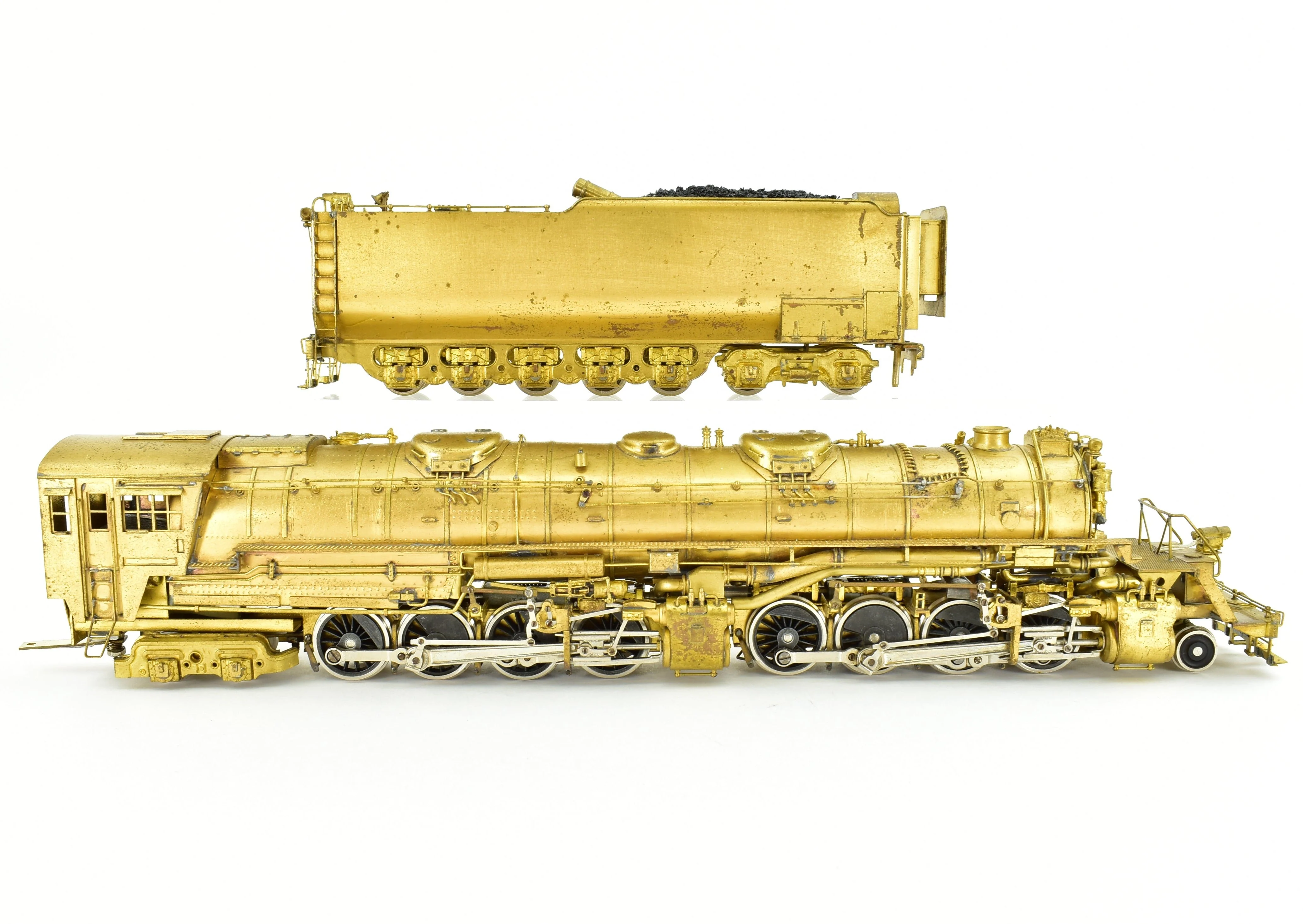 HO Brass CON PFM - Toby DM&IR - Duluth, Missabe, & Iron Range 2-8-8-4 Yellowstone Handbuilt 1960 Run - Image 3