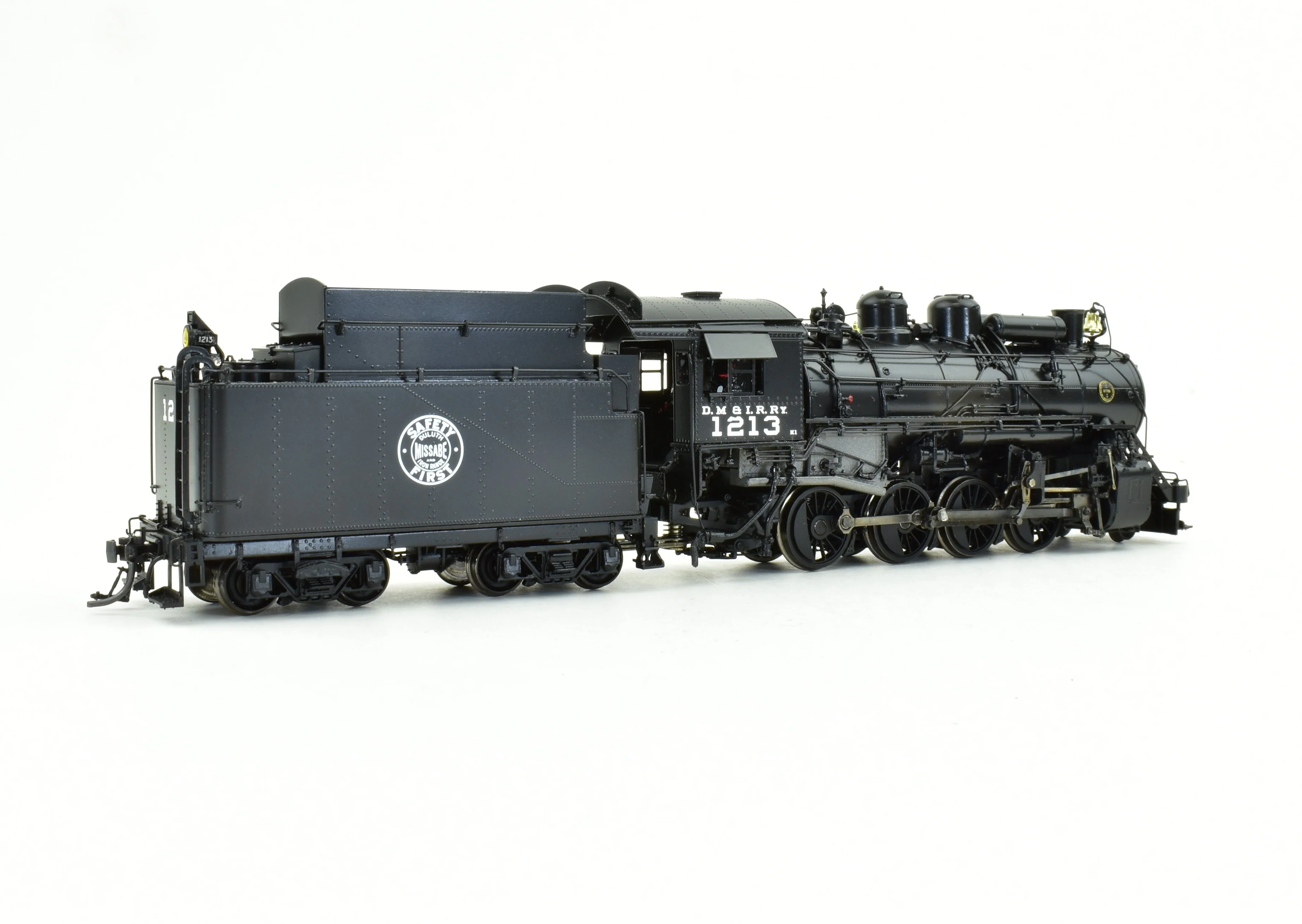 HO Brass CON PSC - Precision Scale Co. DM&IR 2-8-0 Late Version Factory Painted #1213 - Image 13