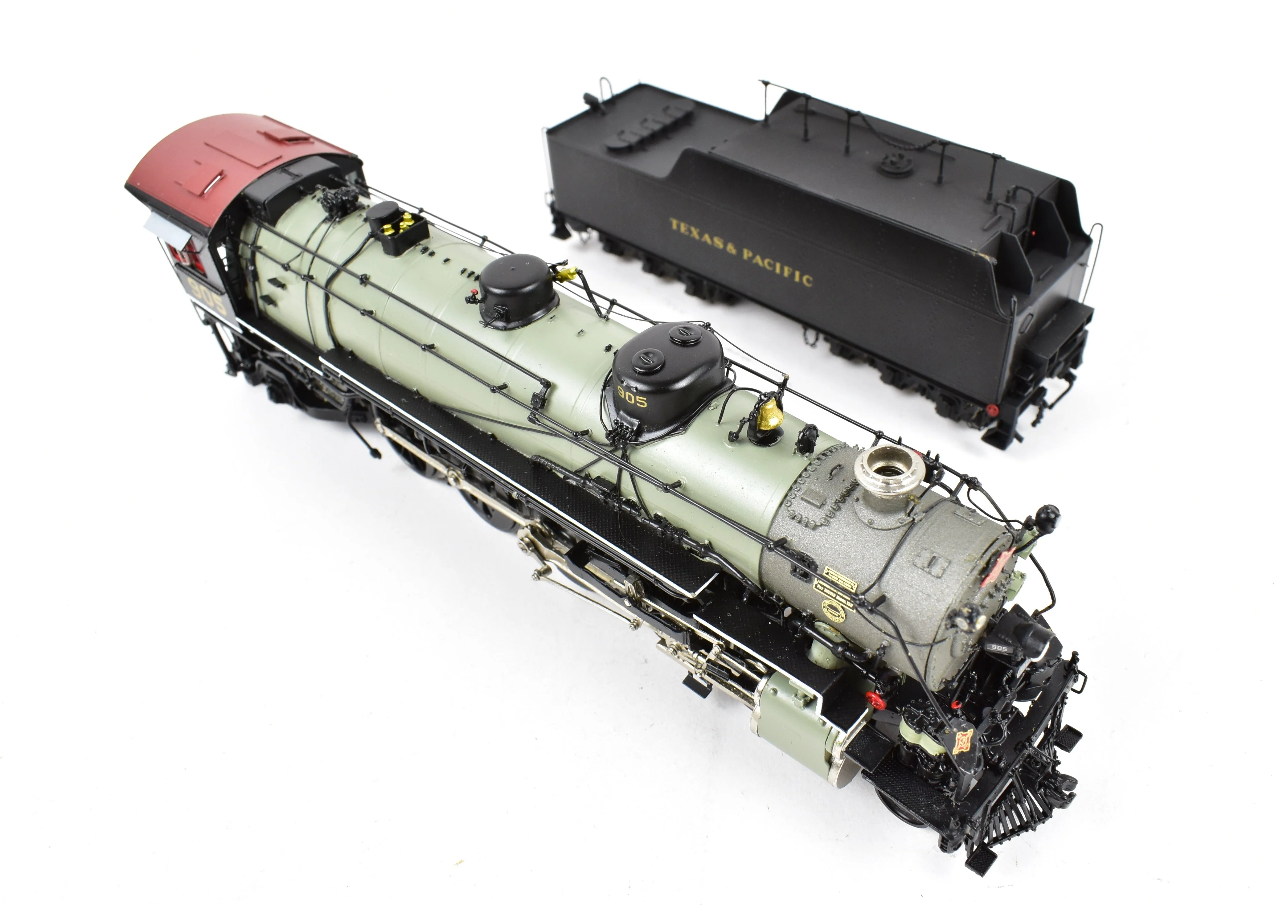 HO Brass CON PSC - Precision Scale Co. T&P - Texas & Pacific M-2 4-8-2 FP No. 905 - Image 7