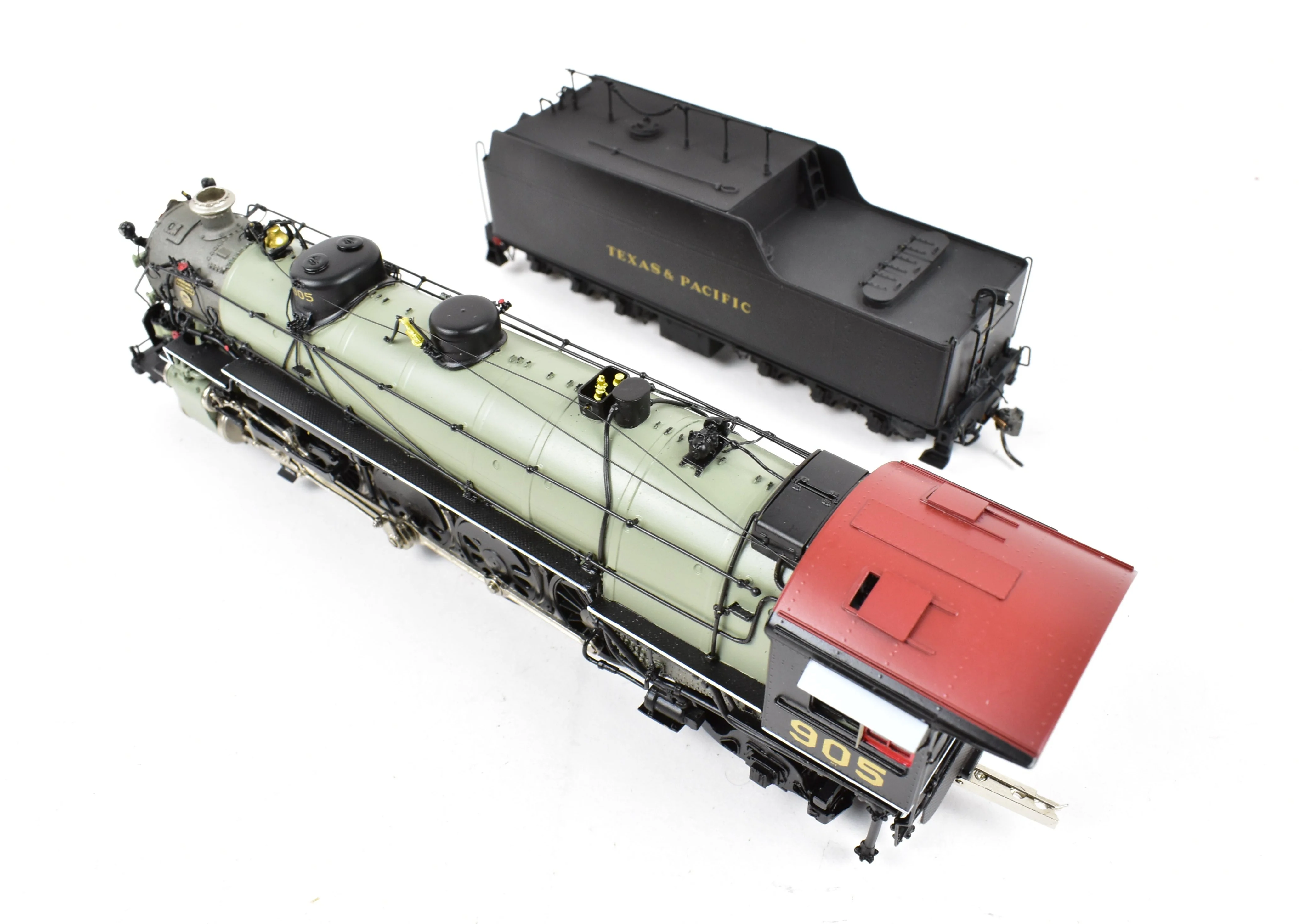 HO Brass CON PSC - Precision Scale Co. T&P - Texas & Pacific M-2 4-8-2 FP No. 905 - Image 9