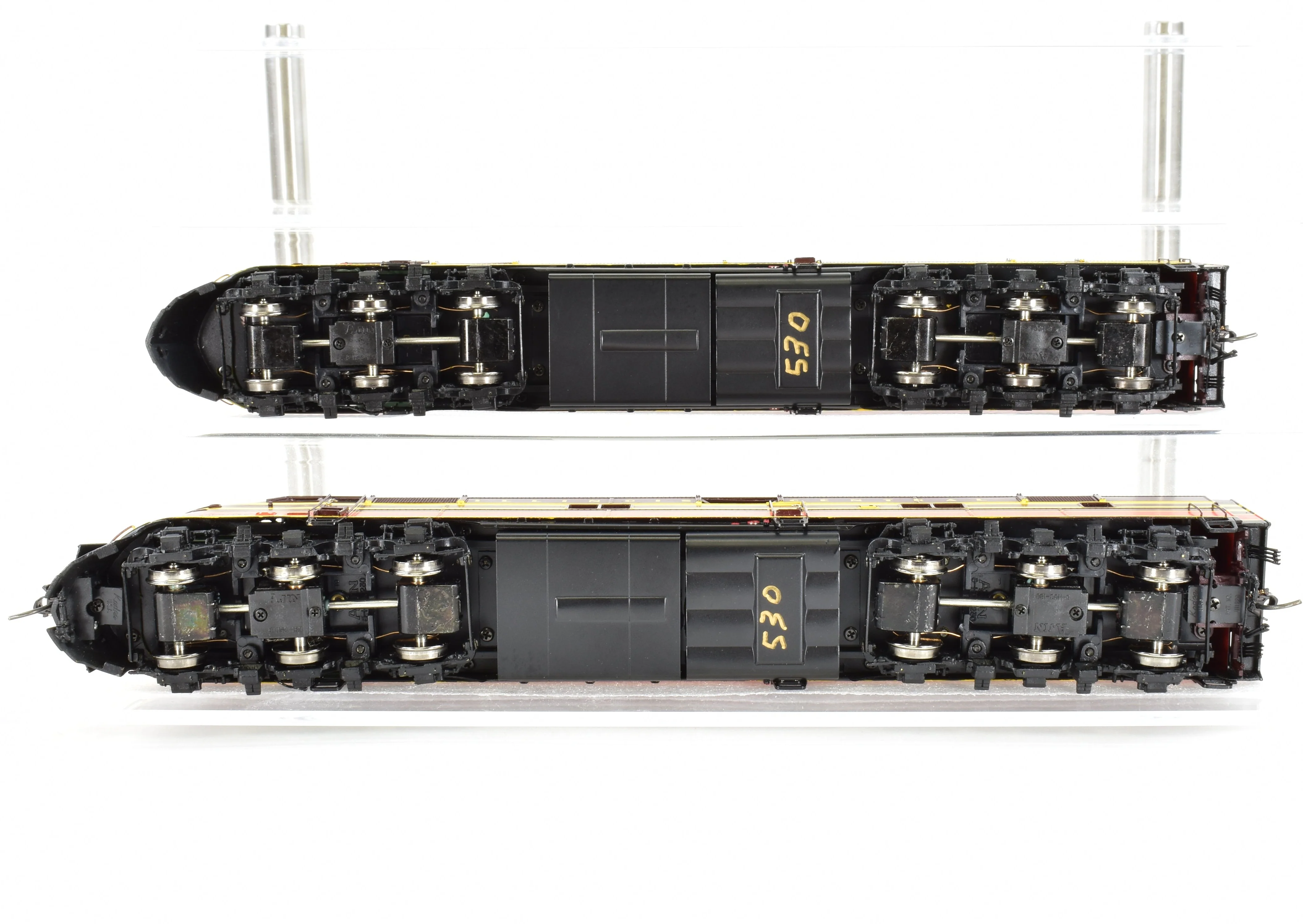 HO Brass CON Railway Classics IC - Illinois Central EMD E6AA Set 1942 "Panama Limited" F/P With ESU DCC & Sound - Image 24