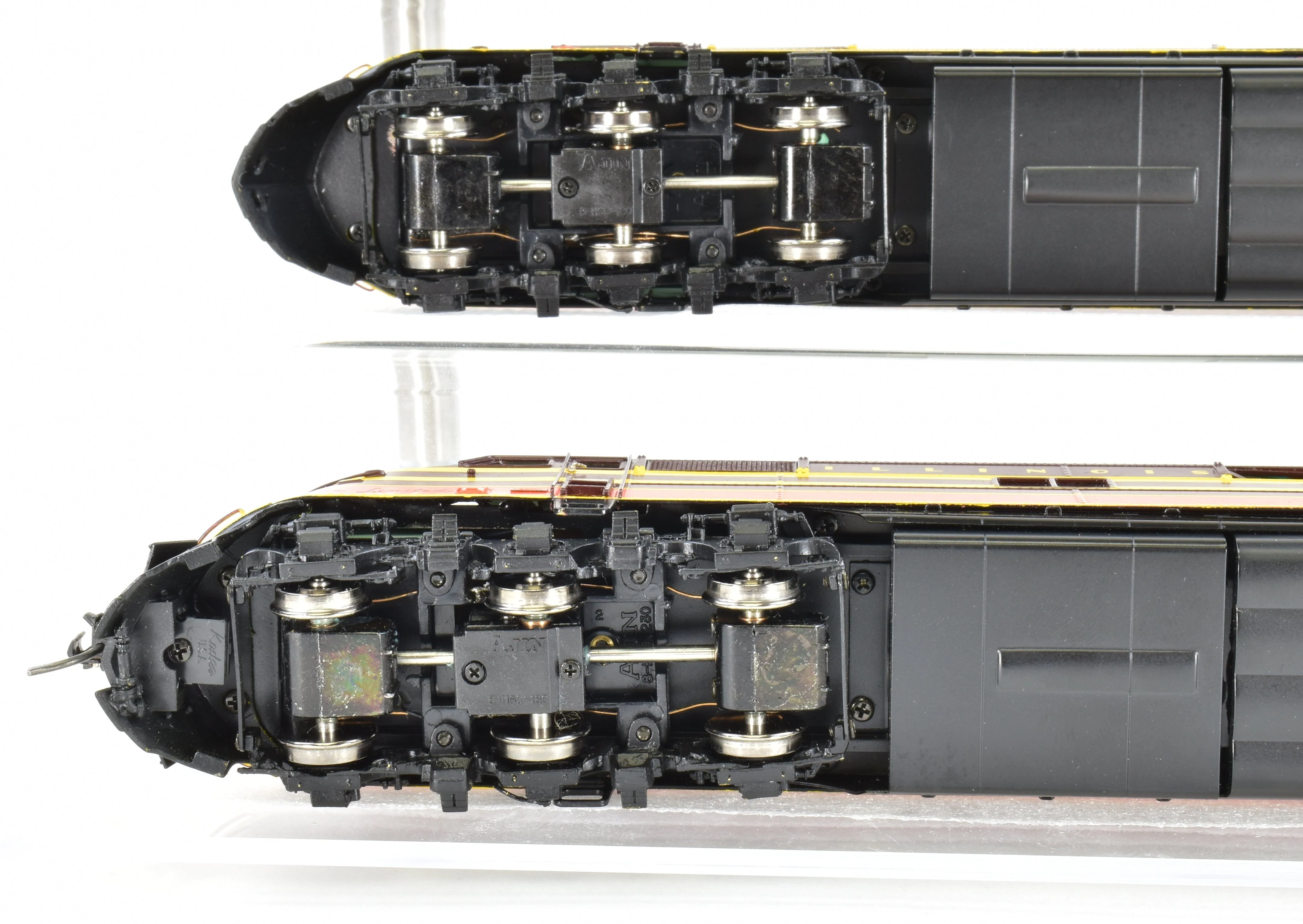 HO Brass CON Railway Classics IC - Illinois Central EMD E6AA Set 1942 "Panama Limited" F/P With ESU DCC & Sound - Image 25