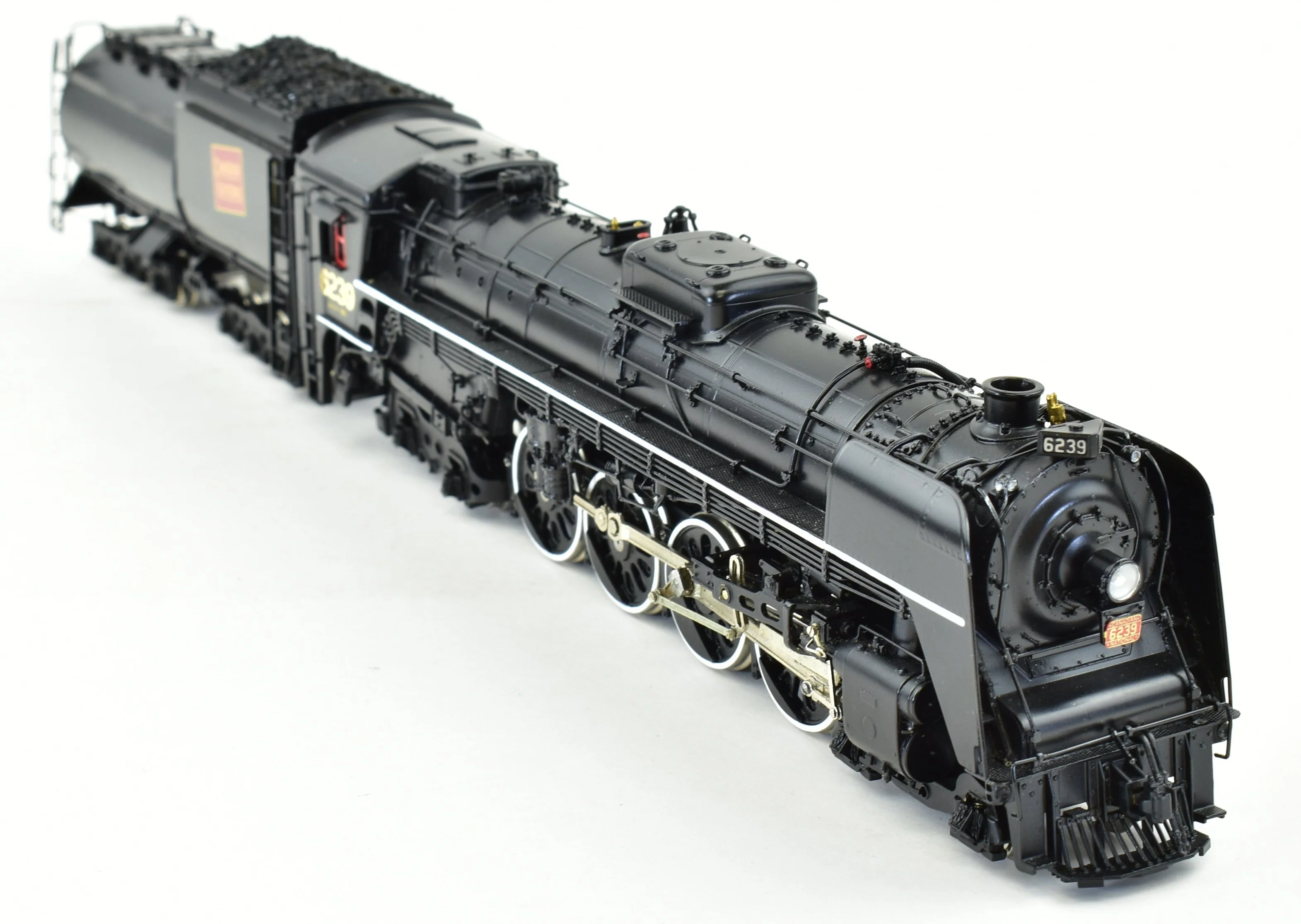 HO Brass CON VH - Van Hobbies CNR - Canadian National Railway 4-8-4 Class U-2-H  #6239 FP - Image 8