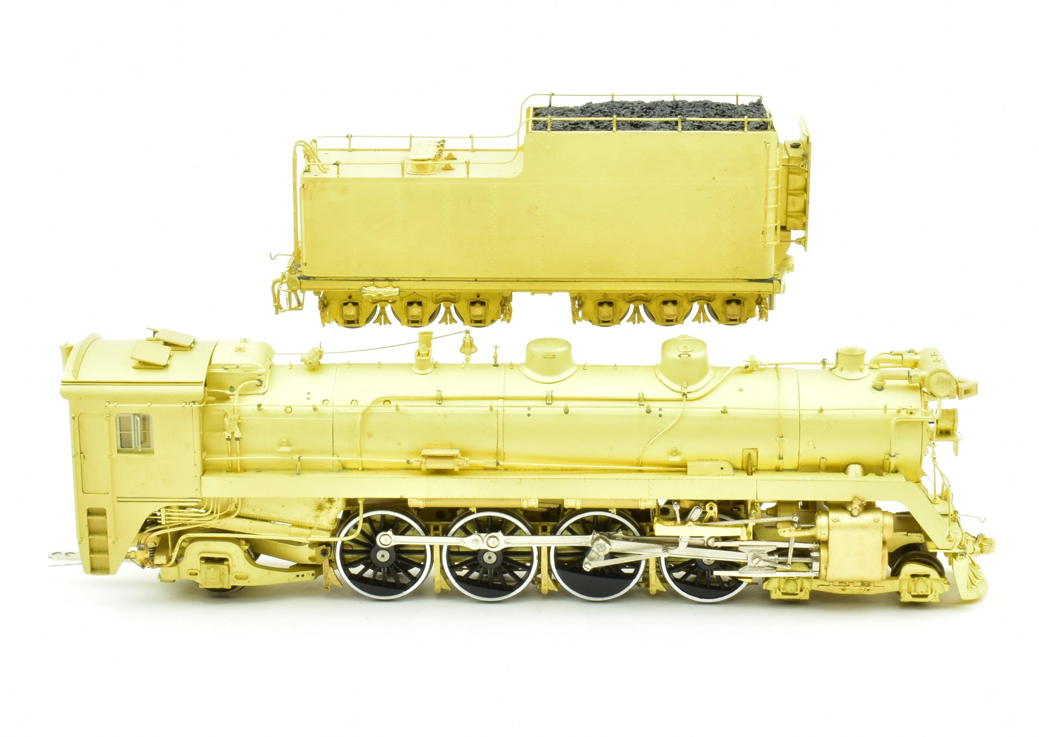 HO Brass CON VH - Van Hobbies CNR - Canadian National Railway U-1-b 4-8-2 #6028 Mountain Locomotive - Image 3