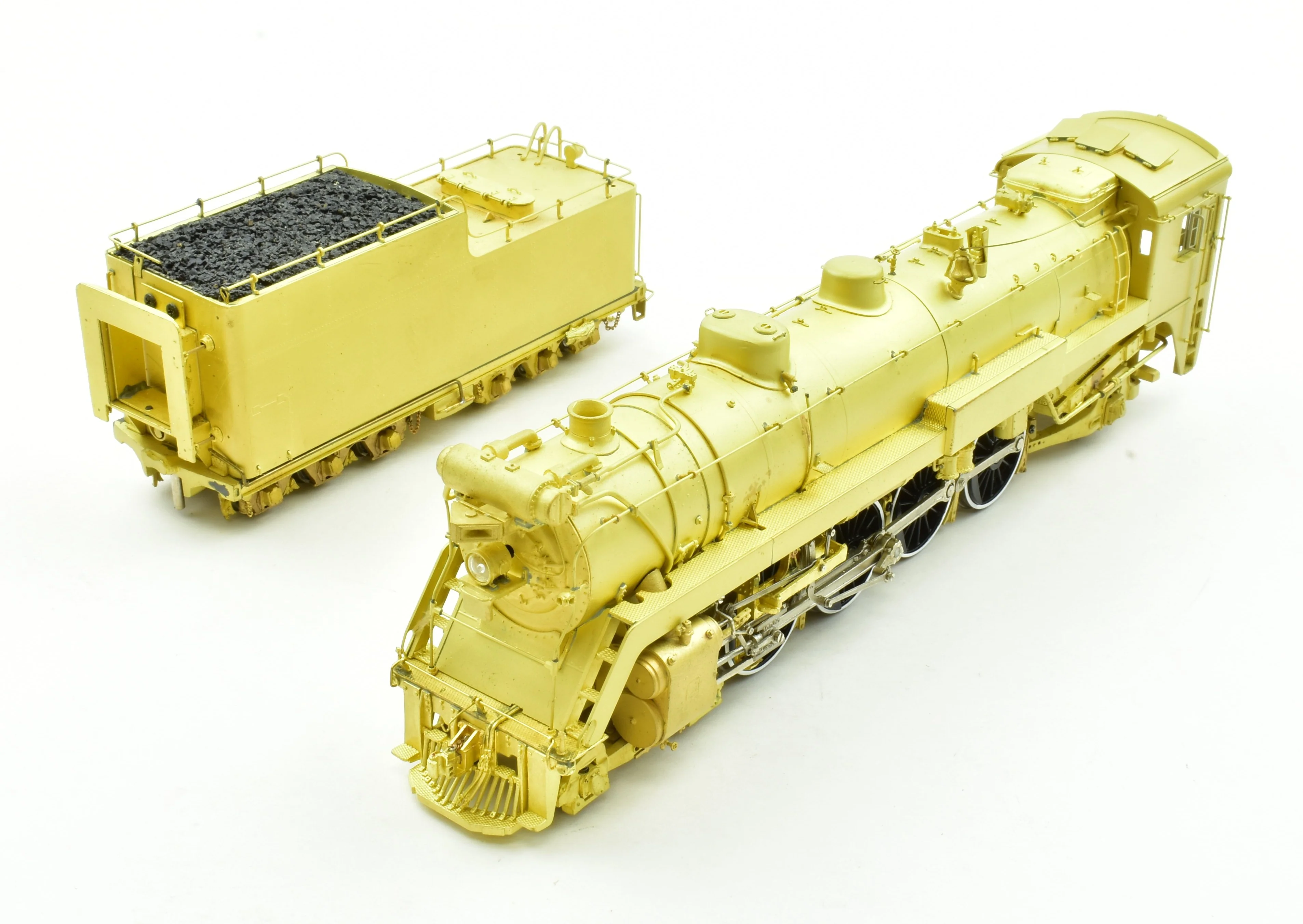 HO Brass CON VH - Van Hobbies CNR - Canadian National Railway U-1-b 4-8-2 #6028 Mountain Locomotive - Image 6