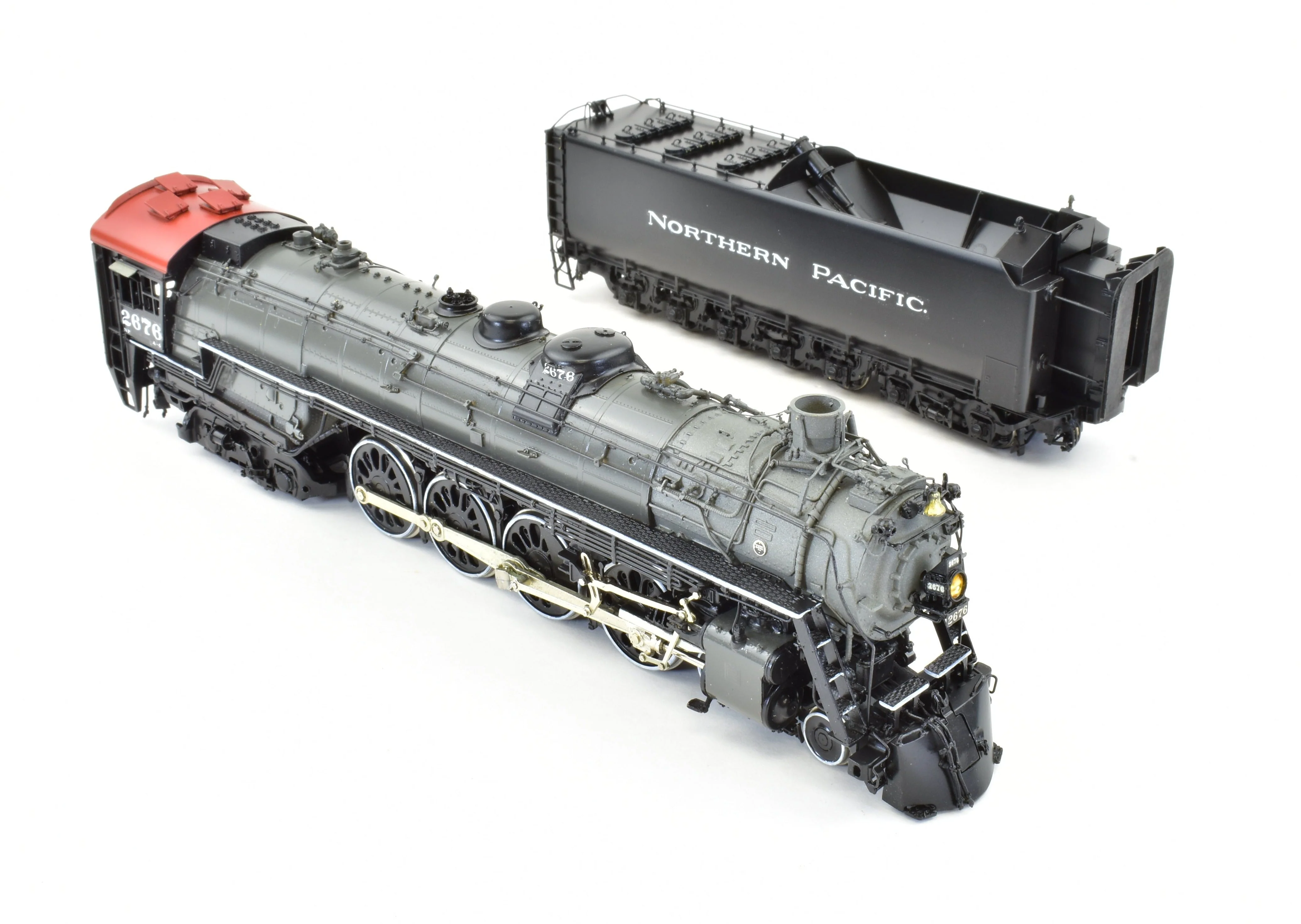 HO Brass CON W&R Enterprises NP - Northern Pacific A-4 4-8-4 Pro Painted - Image 7