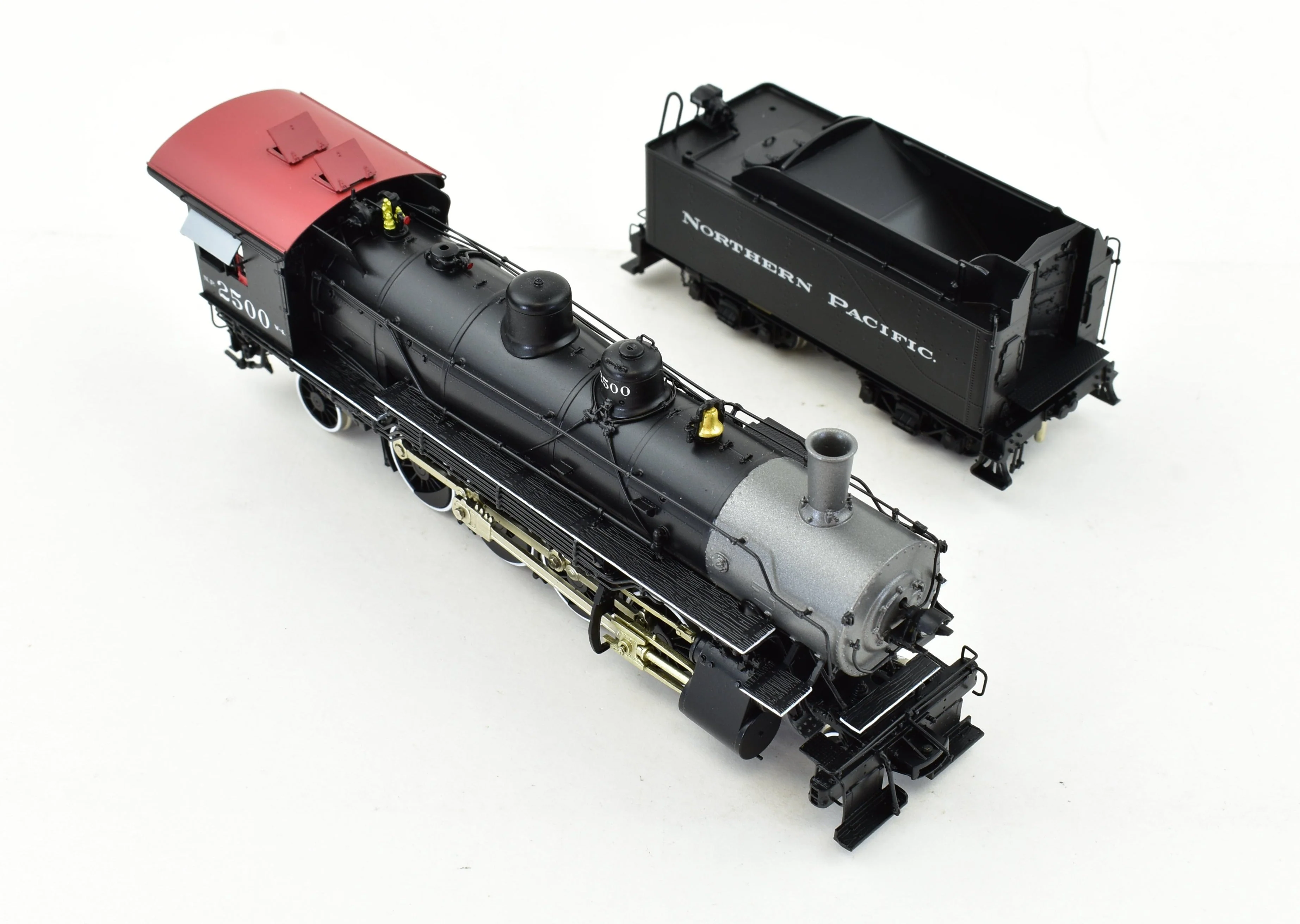 HO Brass CON W&R Enterprises NP - Northern Pacific Class W-4 2-8-2 Version 1 FP #2500 - Image 6