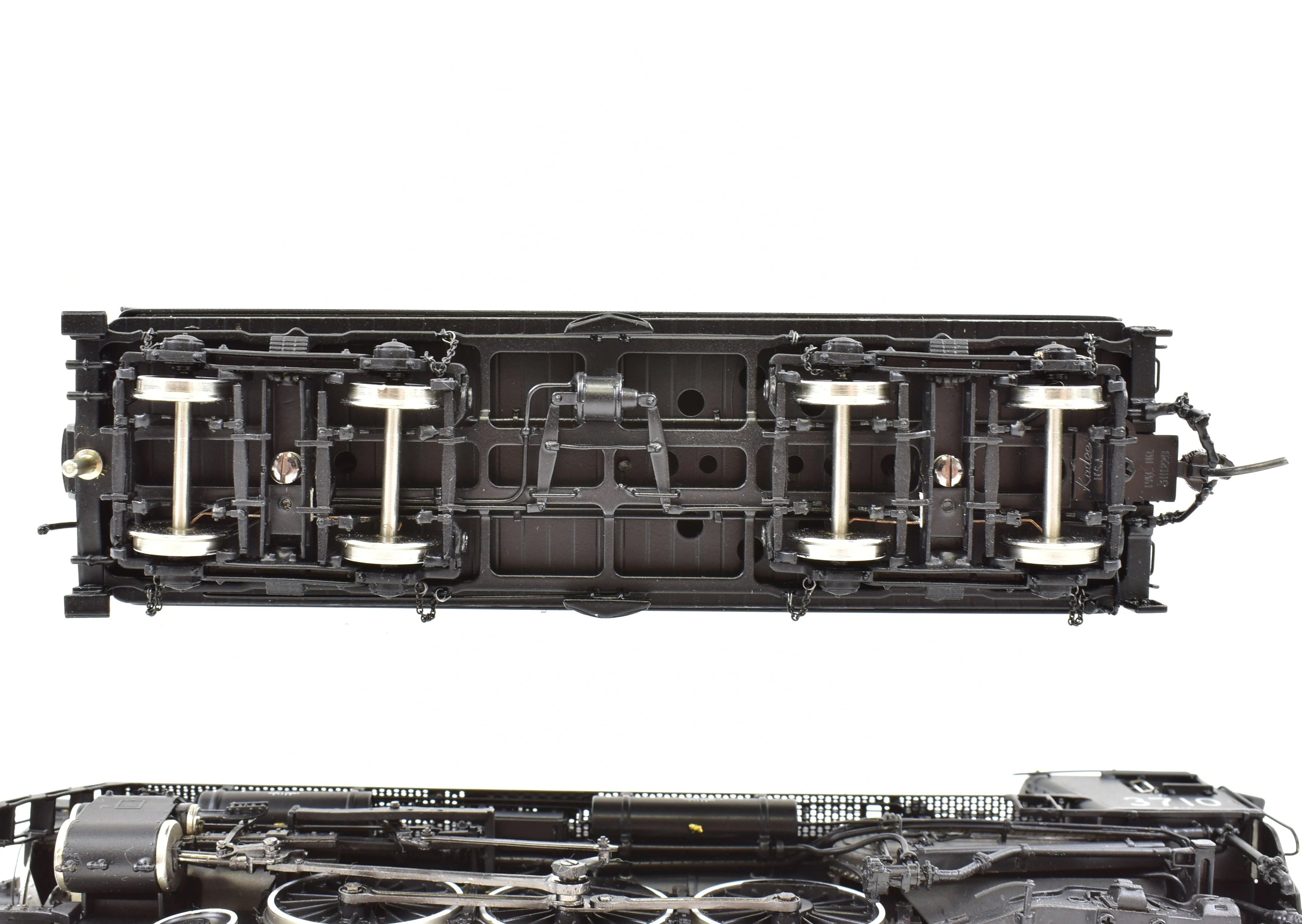 HO Brass DVP - Division Point B&M - Boston & Maine P-4a 4-6-2 Pacific FP #3710 with Skyline Casting - Image 24