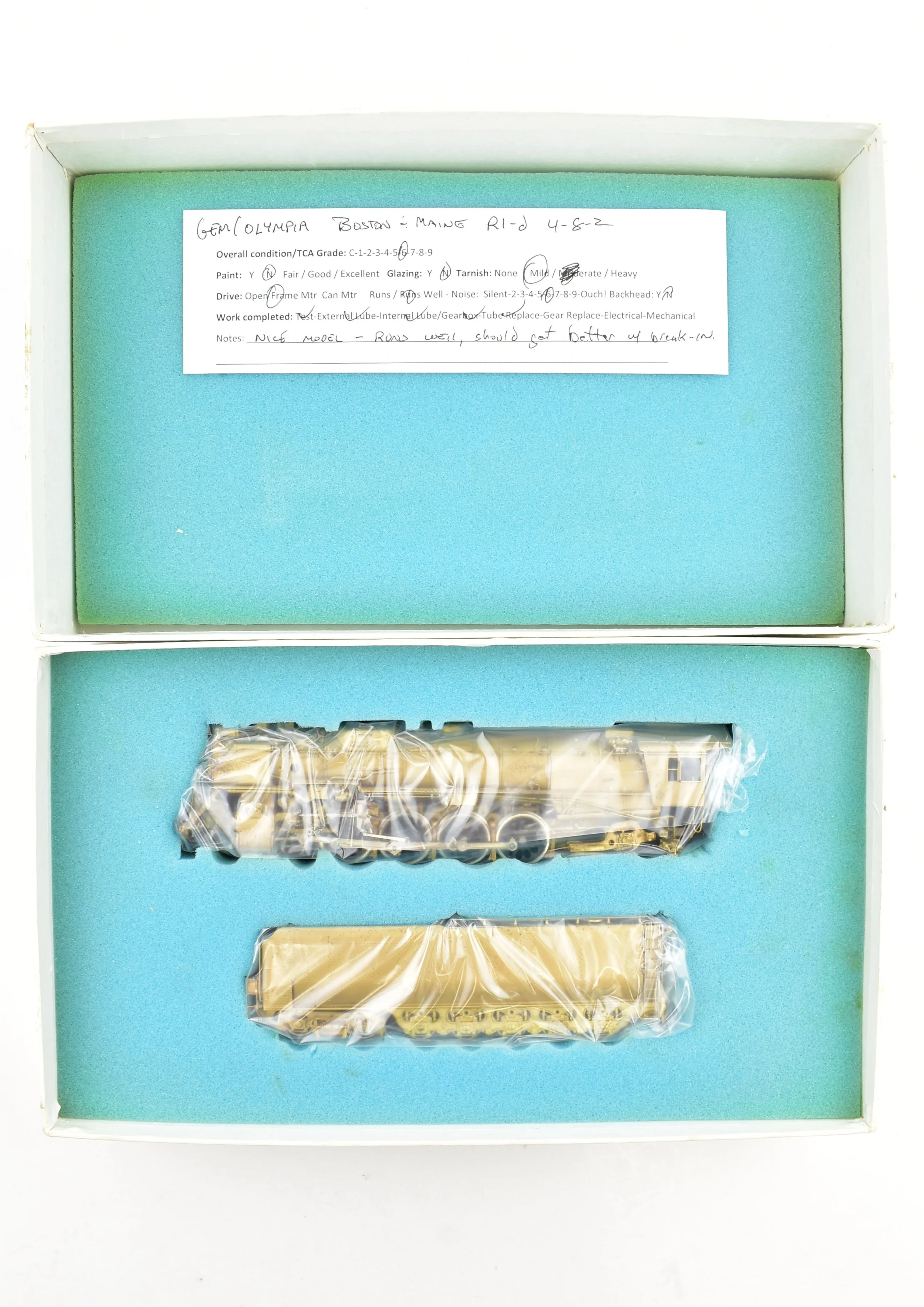 HO Brass Gem Models B&M - Boston & Maine R-1d 4-8-2 - Image 23