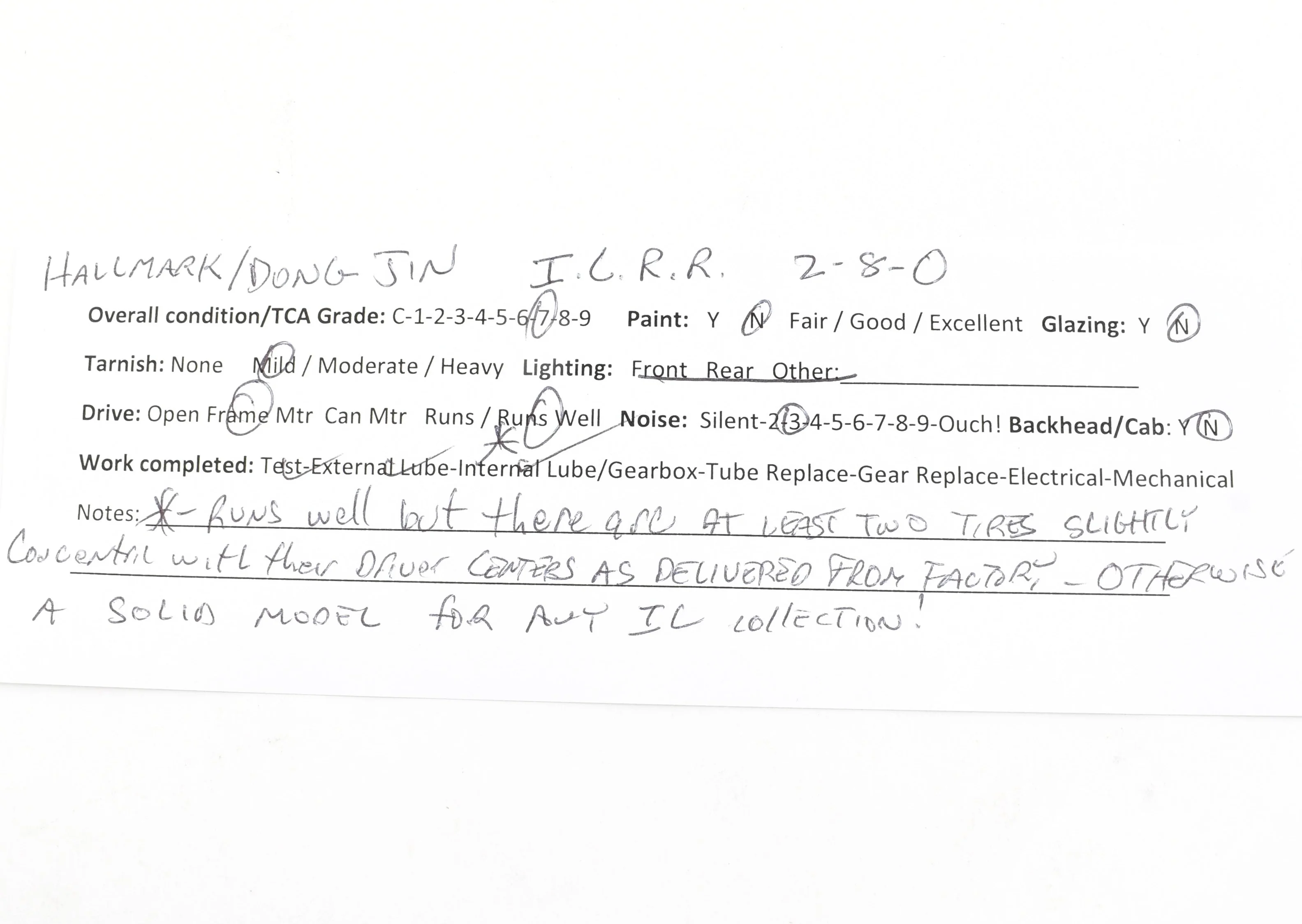 HO Brass Hallmark Models IC - Illinois Central 2-8-0 Steam Locomotive - Image 19