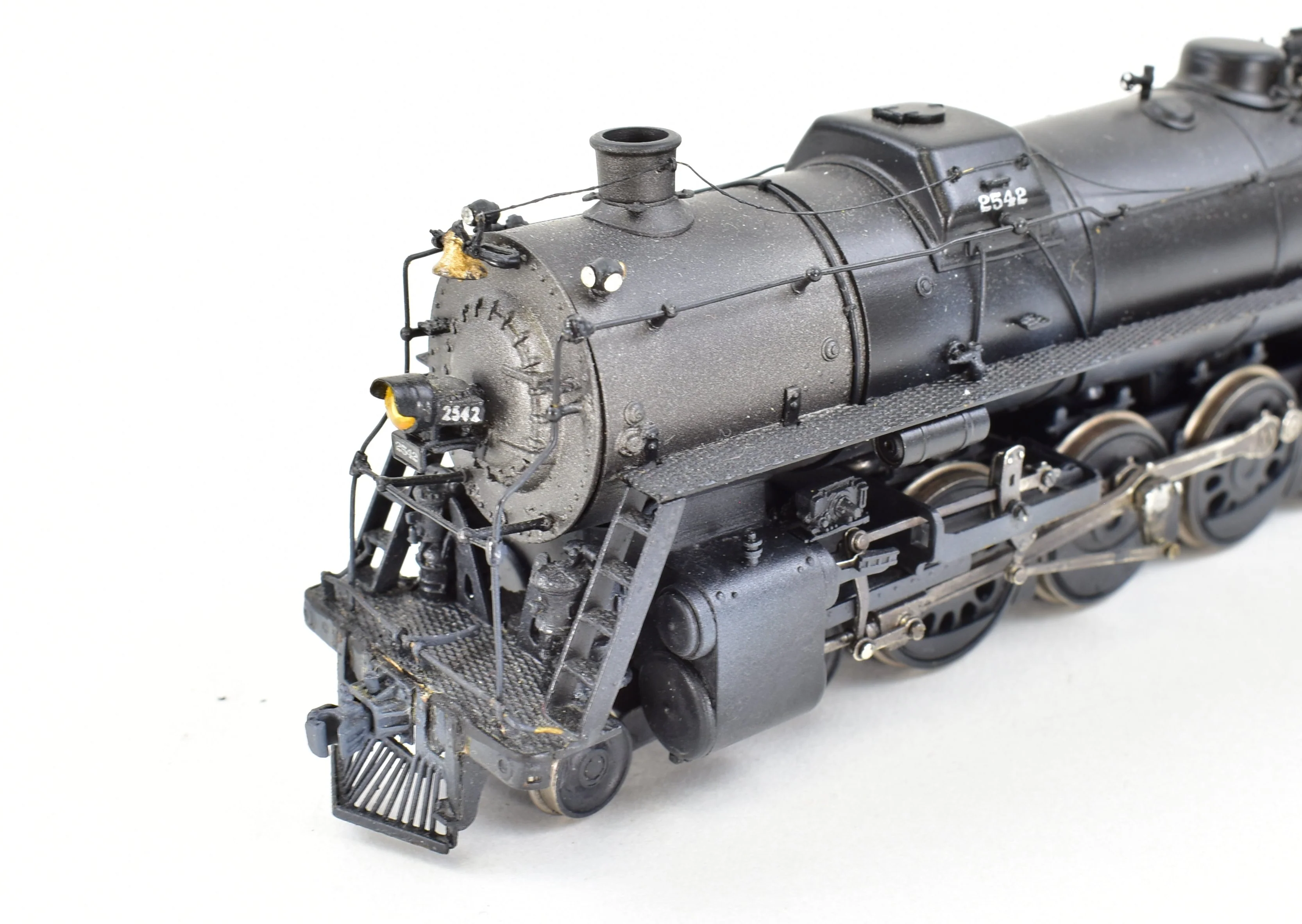 HO Brass Hallmark Models IC - Illinois Central 4-8-2 Custom Painted New NWSL Gearbox with Tsunami DCC and Sound - Image 14
