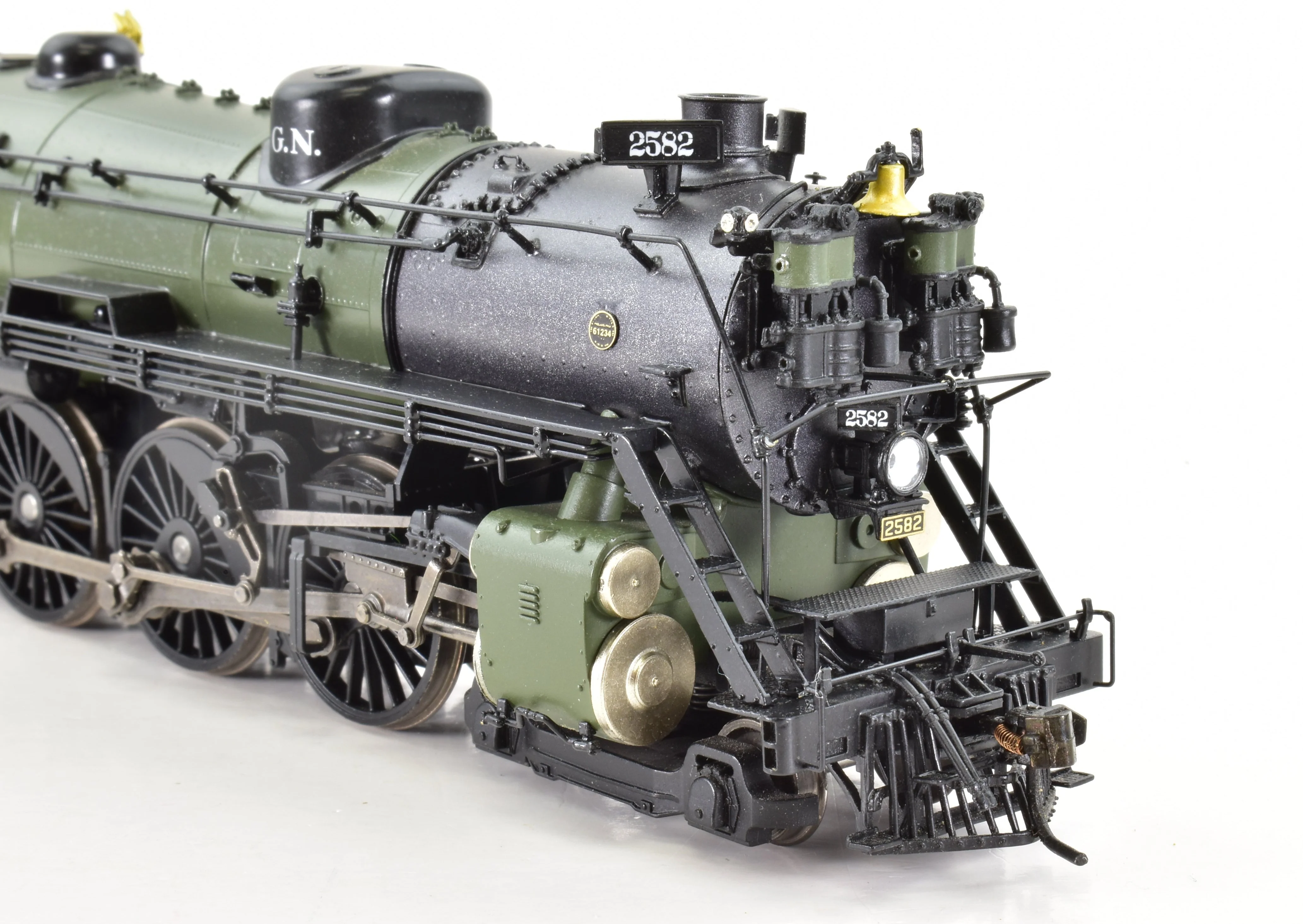 HO Brass Hybrid BLI - Broadway Limited Imports GN - Great Northern S-2 4-8-4 FP DCC and Sound - Image 14