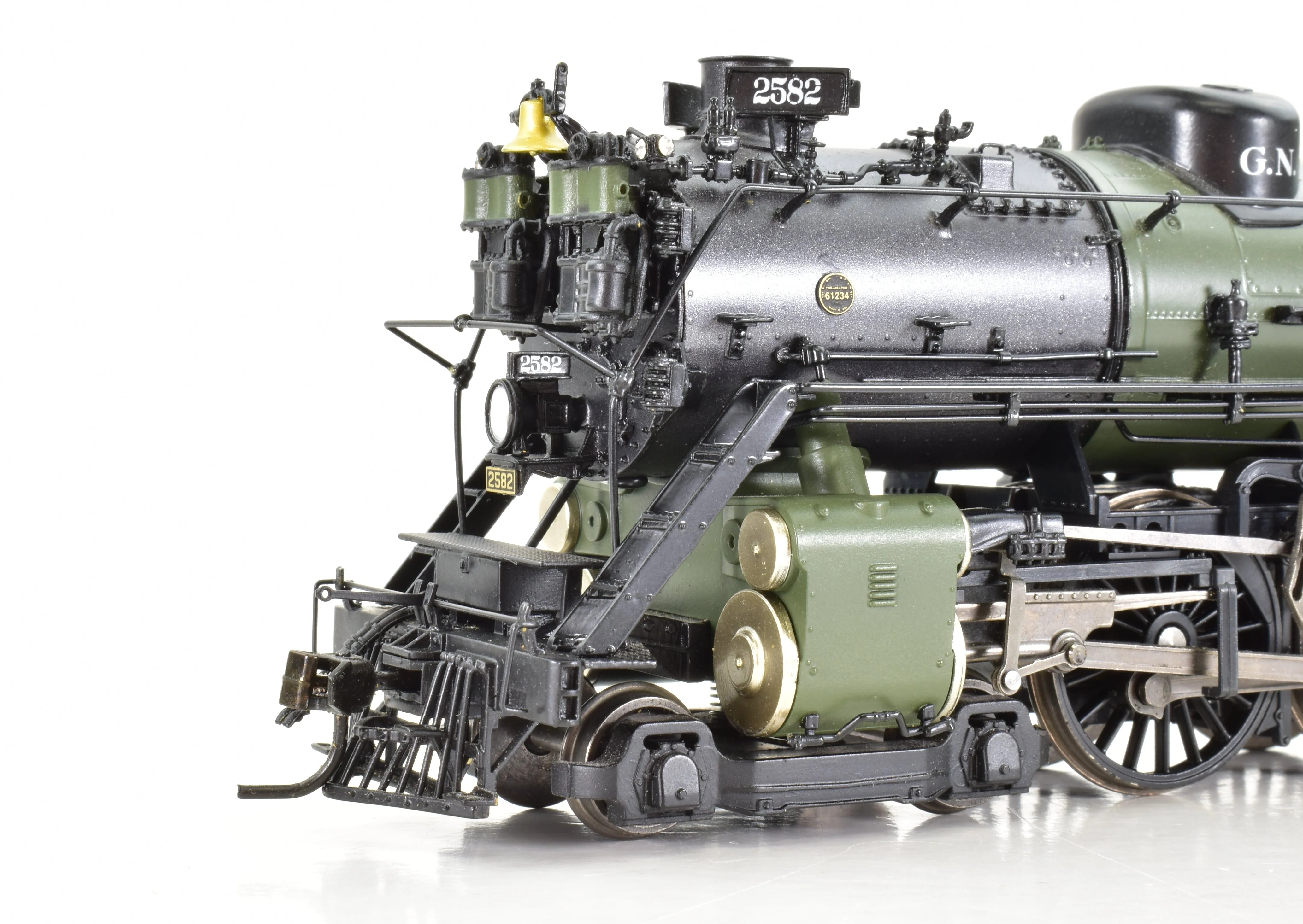 HO Brass Hybrid BLI - Broadway Limited Imports GN - Great Northern S-2 4-8-4 FP DCC and Sound - Image 15