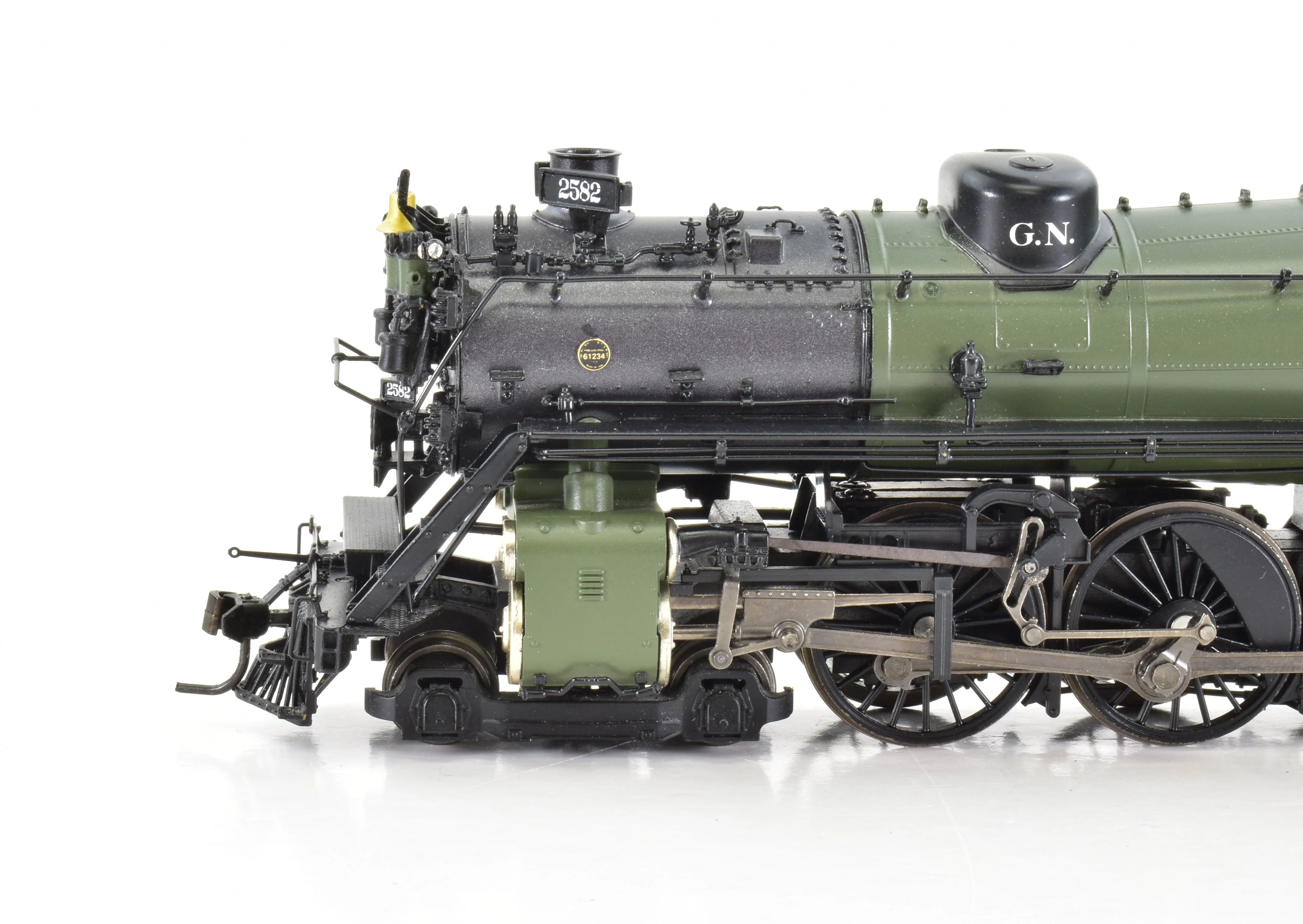 HO Brass Hybrid BLI - Broadway Limited Imports GN - Great Northern S-2 4-8-4 FP DCC and Sound - Image 16