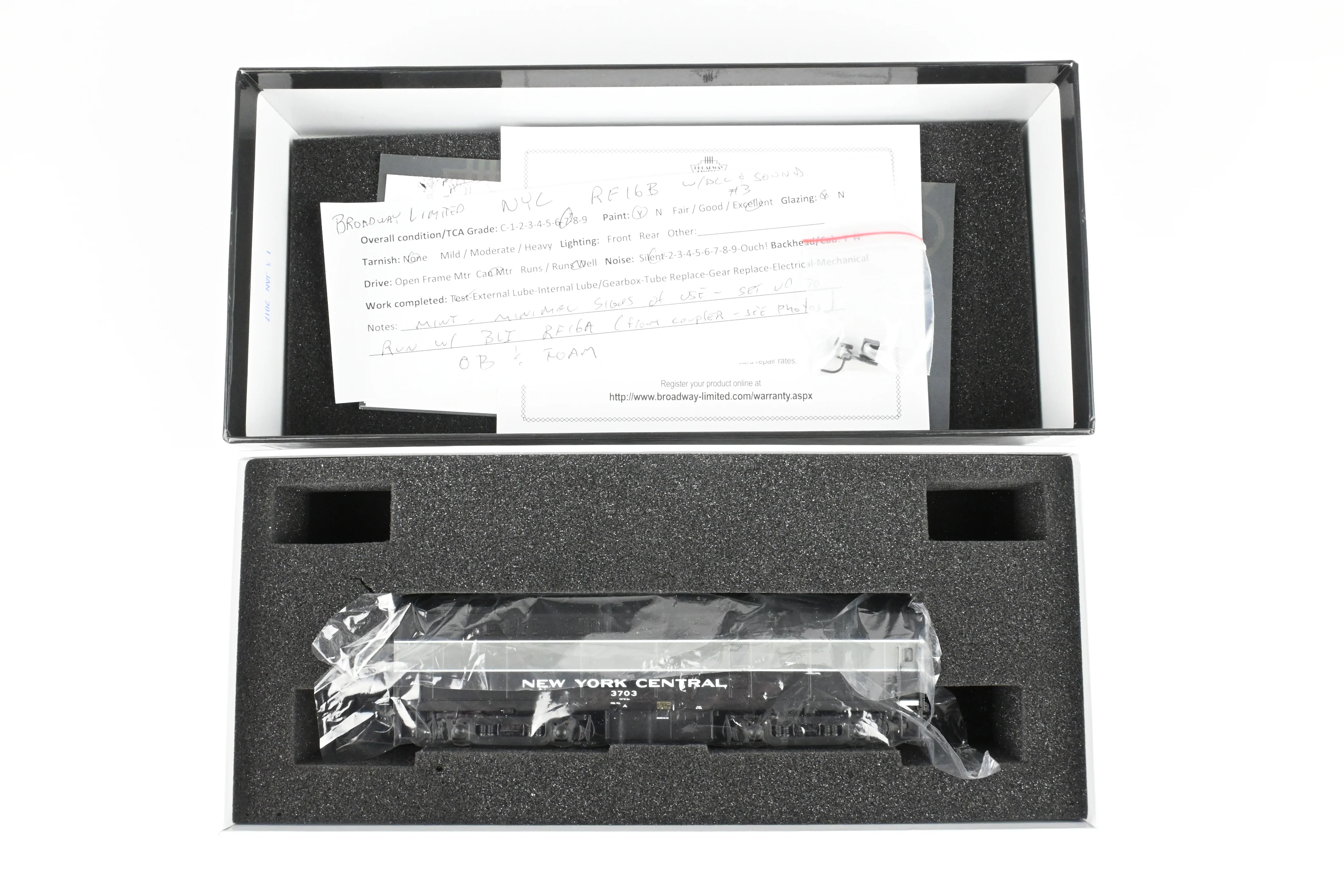 HO BLI - Broadway Limited Imports NYC – New York Central Baldwin RF-16B Unit with Paragon 3 DCC and Sound FP No. 3703 - Image 17