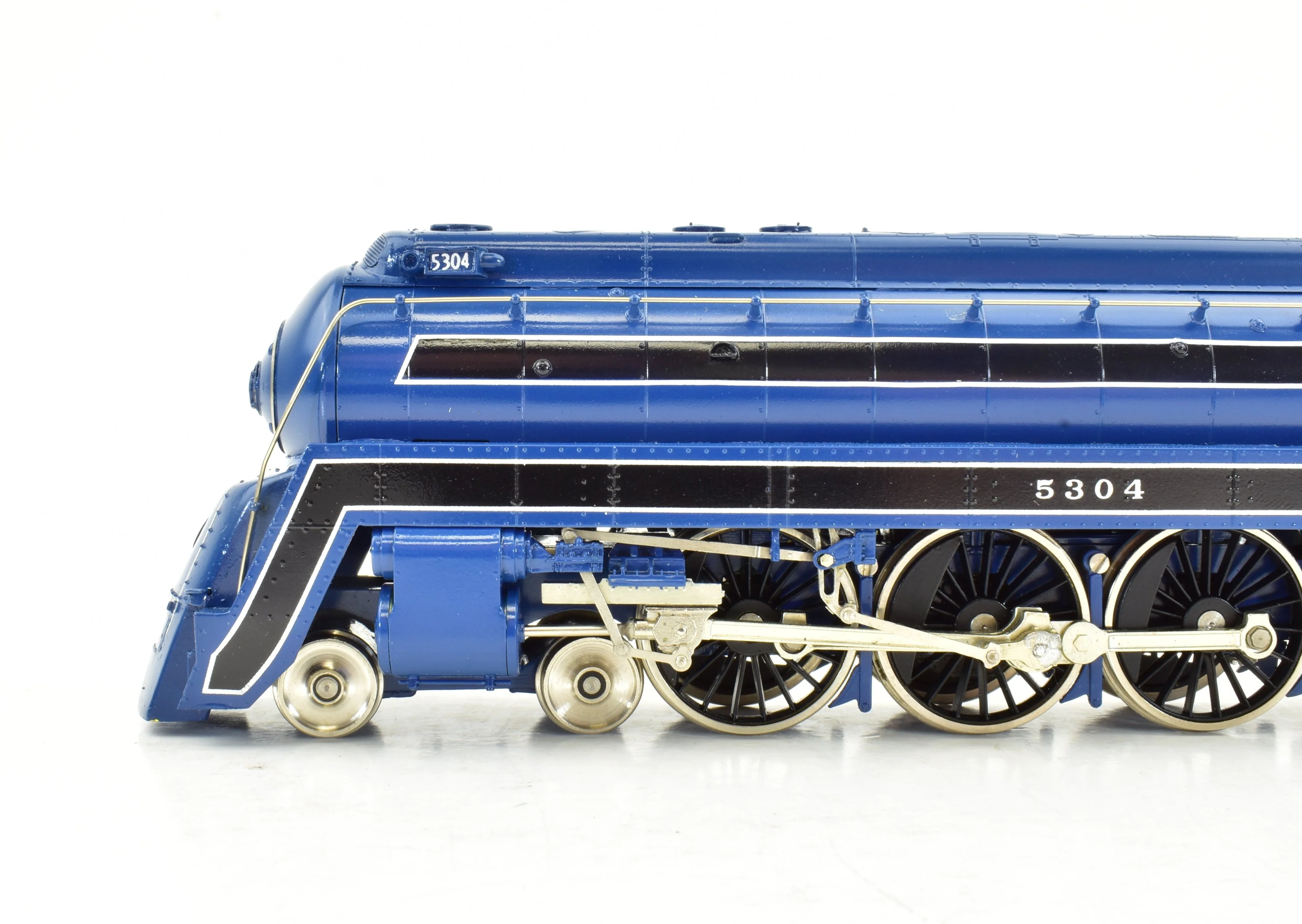 HO Brass Key Imports B&O - Baltimore & Ohio "Cincinnatian" P-7d and 5 Coach Train Set FP CS-22 - Image 14