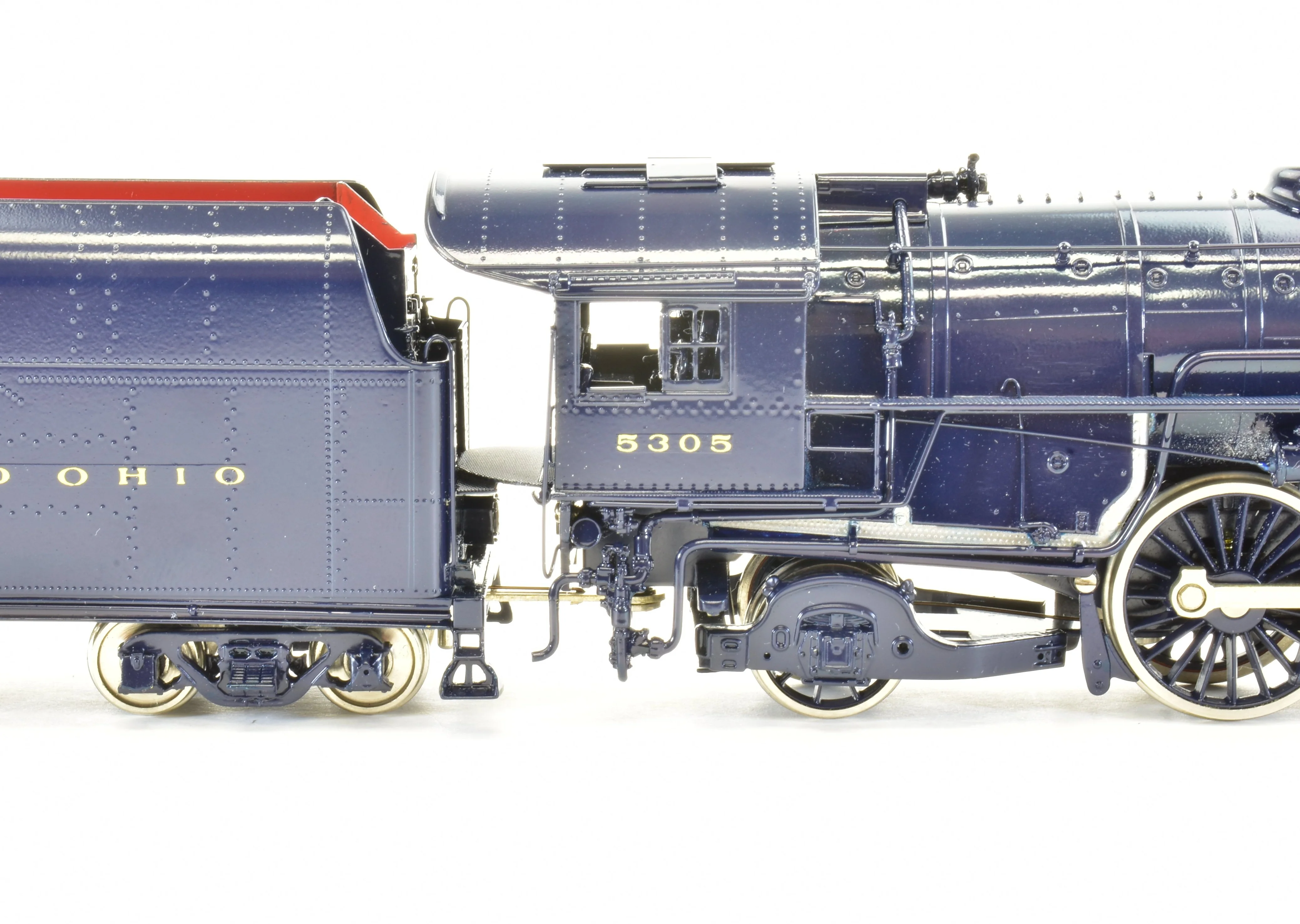 HO Brass Key Imports B&O - Baltimore & Ohio - P-7C 4-6-2 Pacific Custom Series #47 FP - Image 15