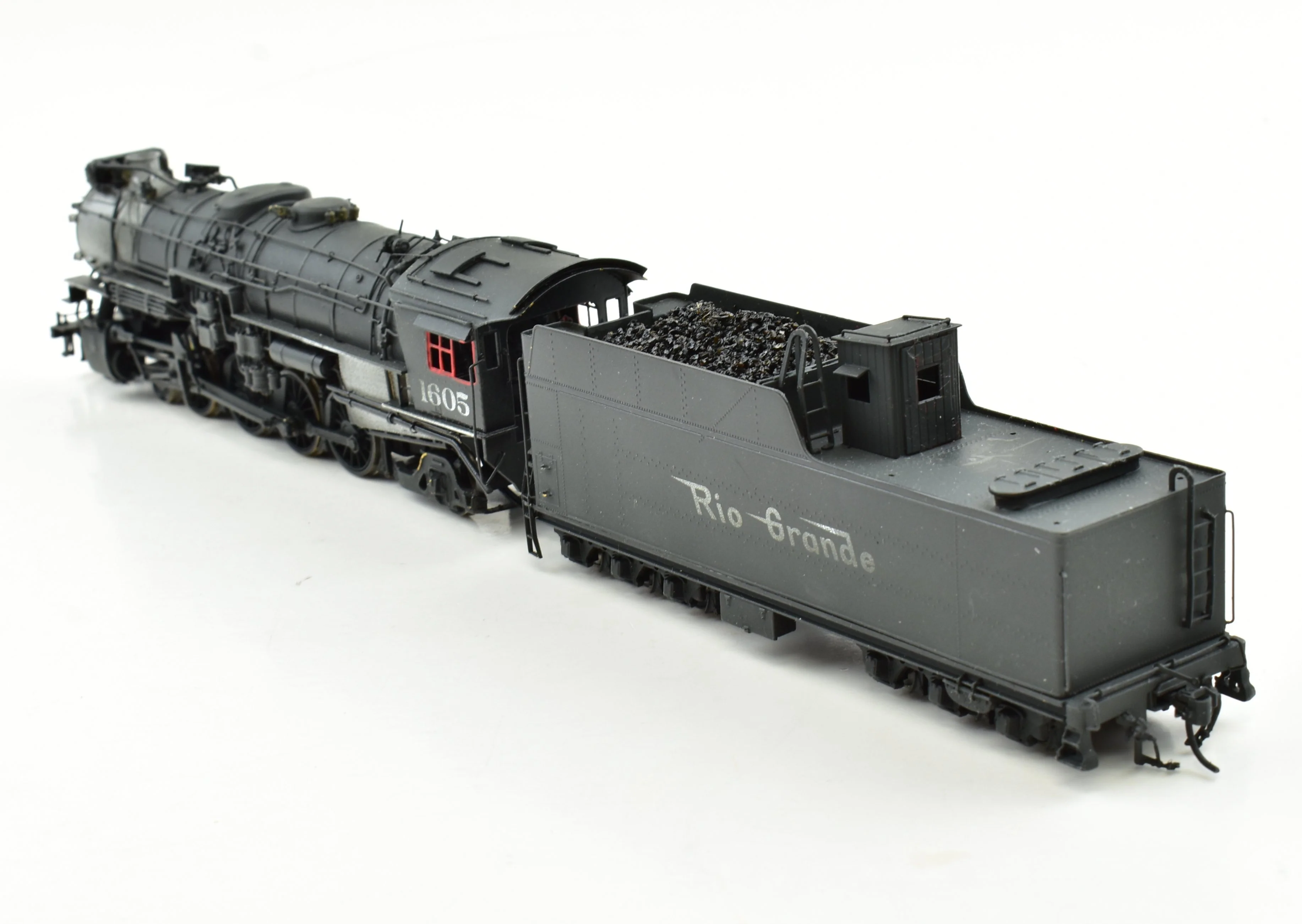 HO Brass Key Imports D&RGW - Denver & Rio Grande Western M-75 4-8-2 Mountain Custom Painted DCC & Sound - Image 5
